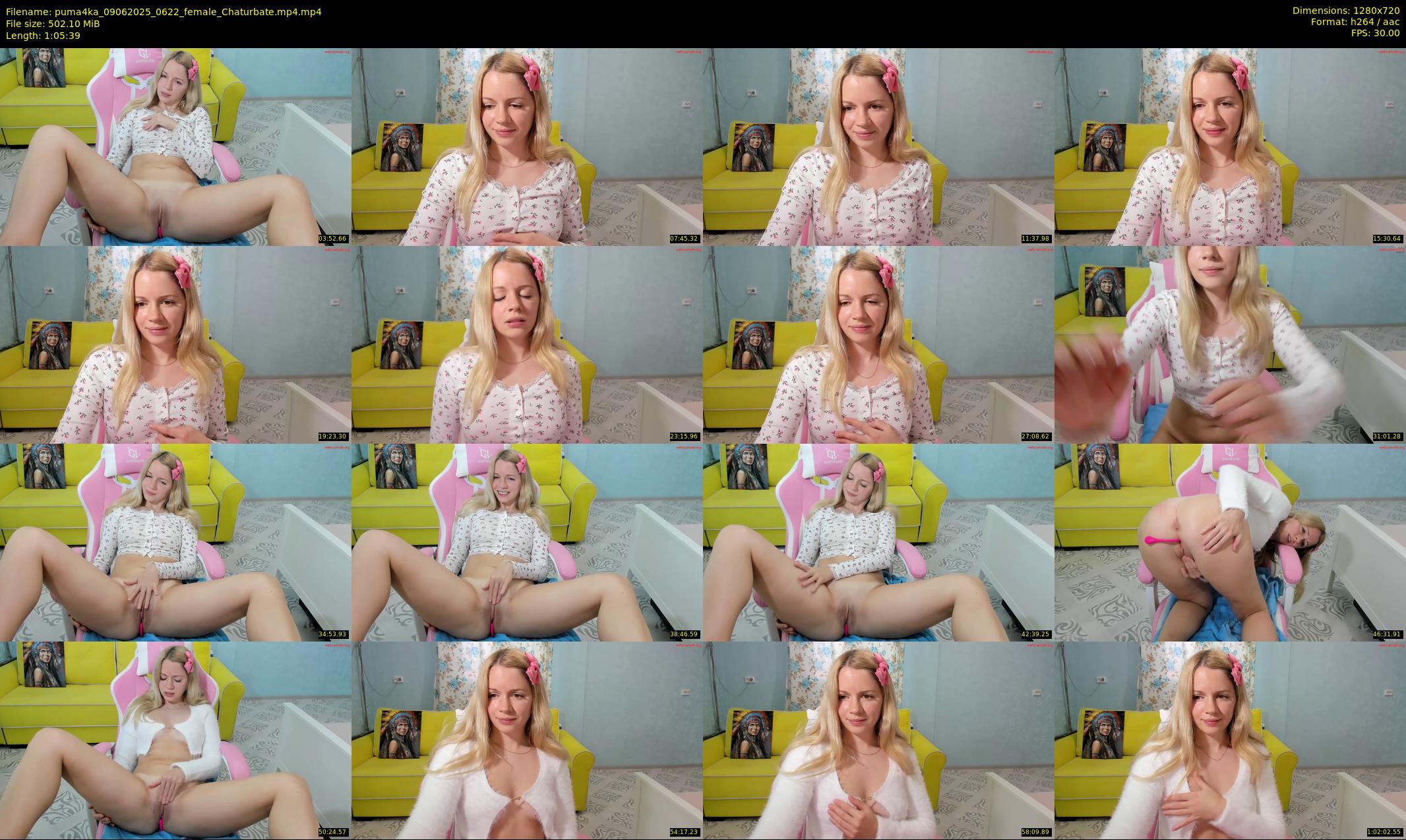 puma4ka — 66 minute Chaturbate female cam show recording, 720p, Jun 9, 2025