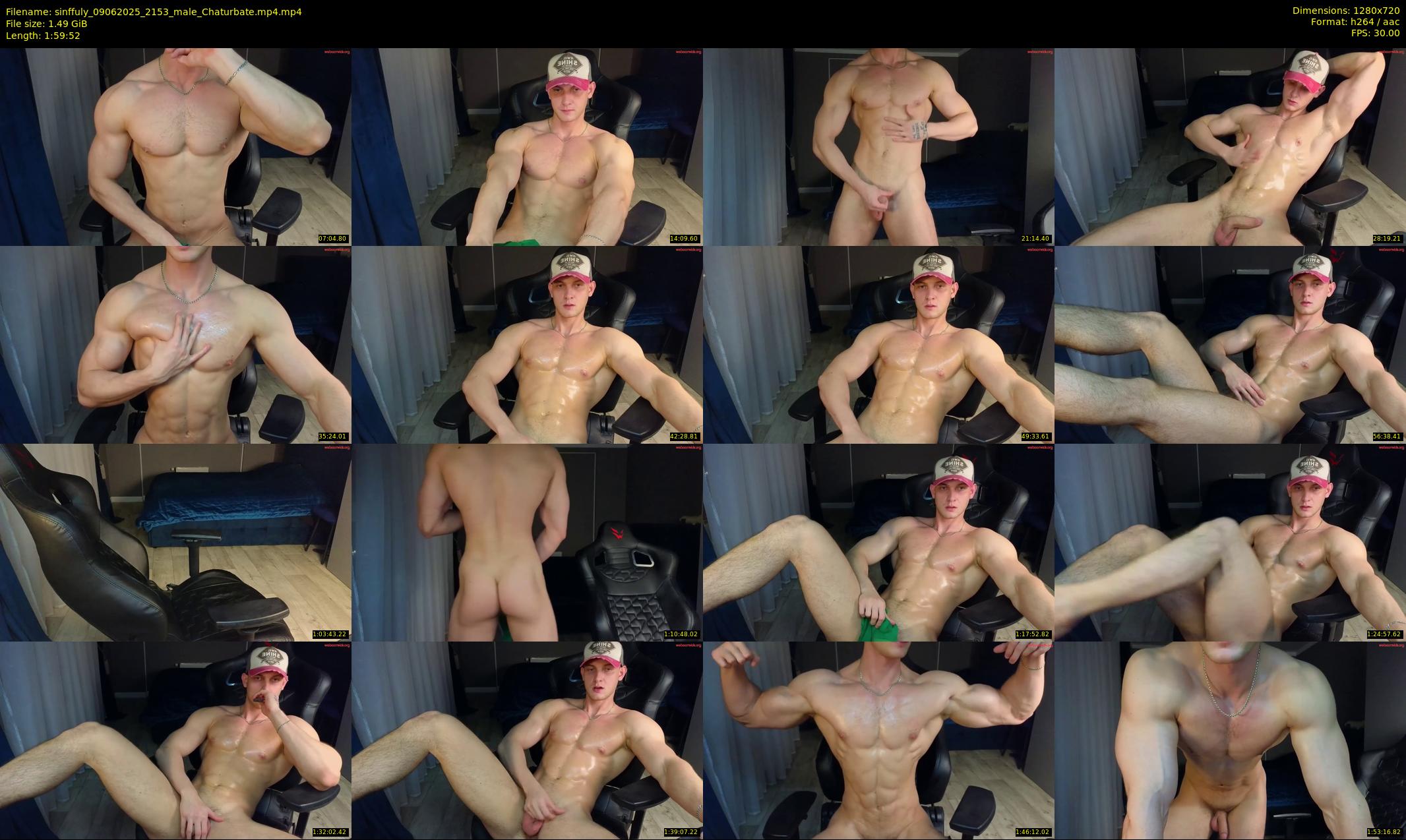 sinffuly — 120 minute Chaturbate male cam show recording, 720p, Jun 9, 2025