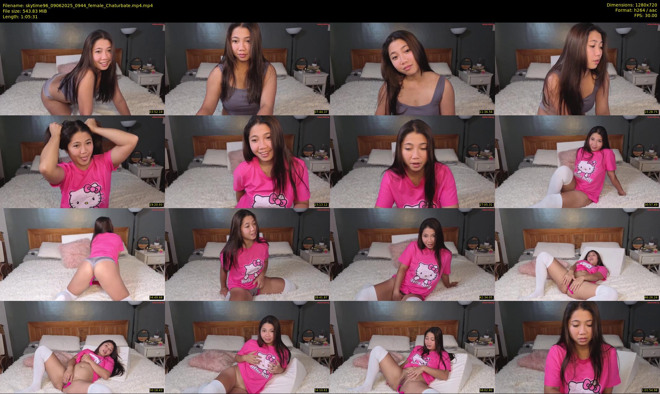 skytime96 — 66 minute Chaturbate female cam show recording, 720p, Jun 9, 2025
