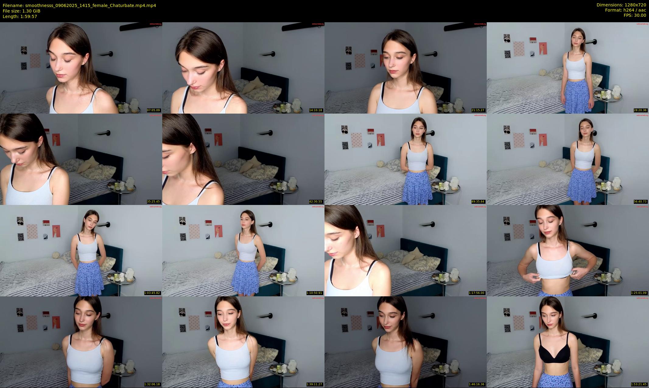 smoothnesss — 120 minute Chaturbate female cam show recording, 720p, Jun 9, 2025