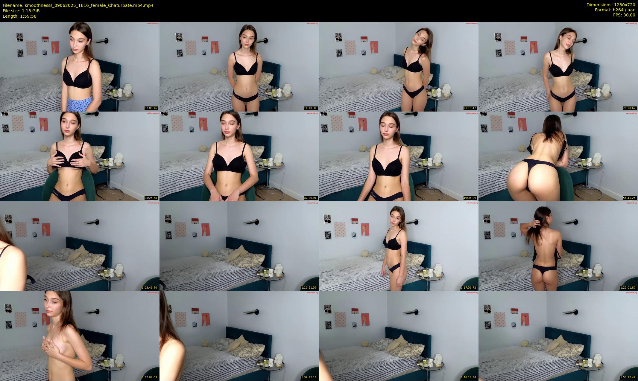 smoothnesss — 120 minute Chaturbate female cam show recording, 720p, Jun 9, 2025