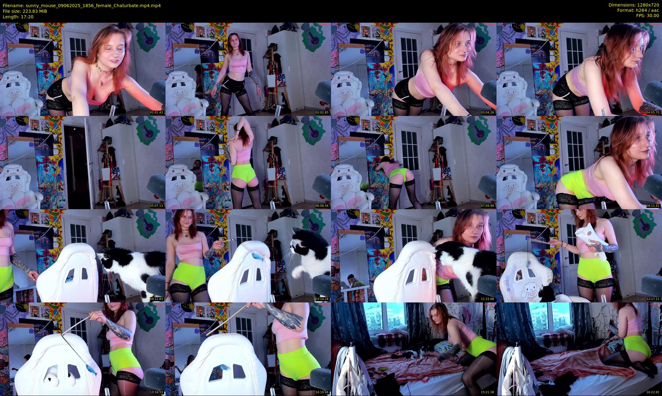 sunny_mouse — 18 minute Chaturbate female cam show recording, 720p, Jun 9, 2025