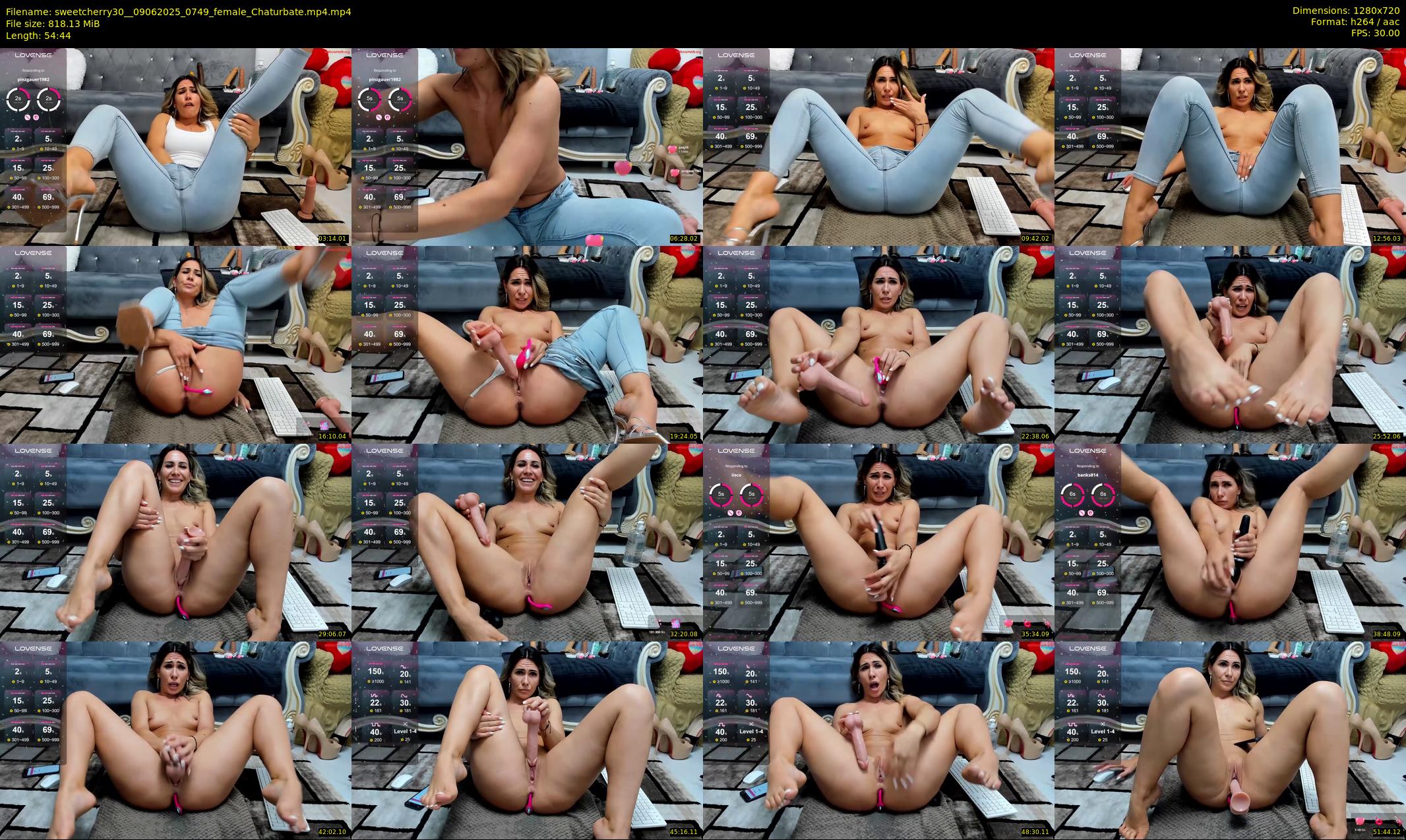 sweetcherry30_ — 55 minute Chaturbate female cam show recording, 720p, Jun 9, 2025