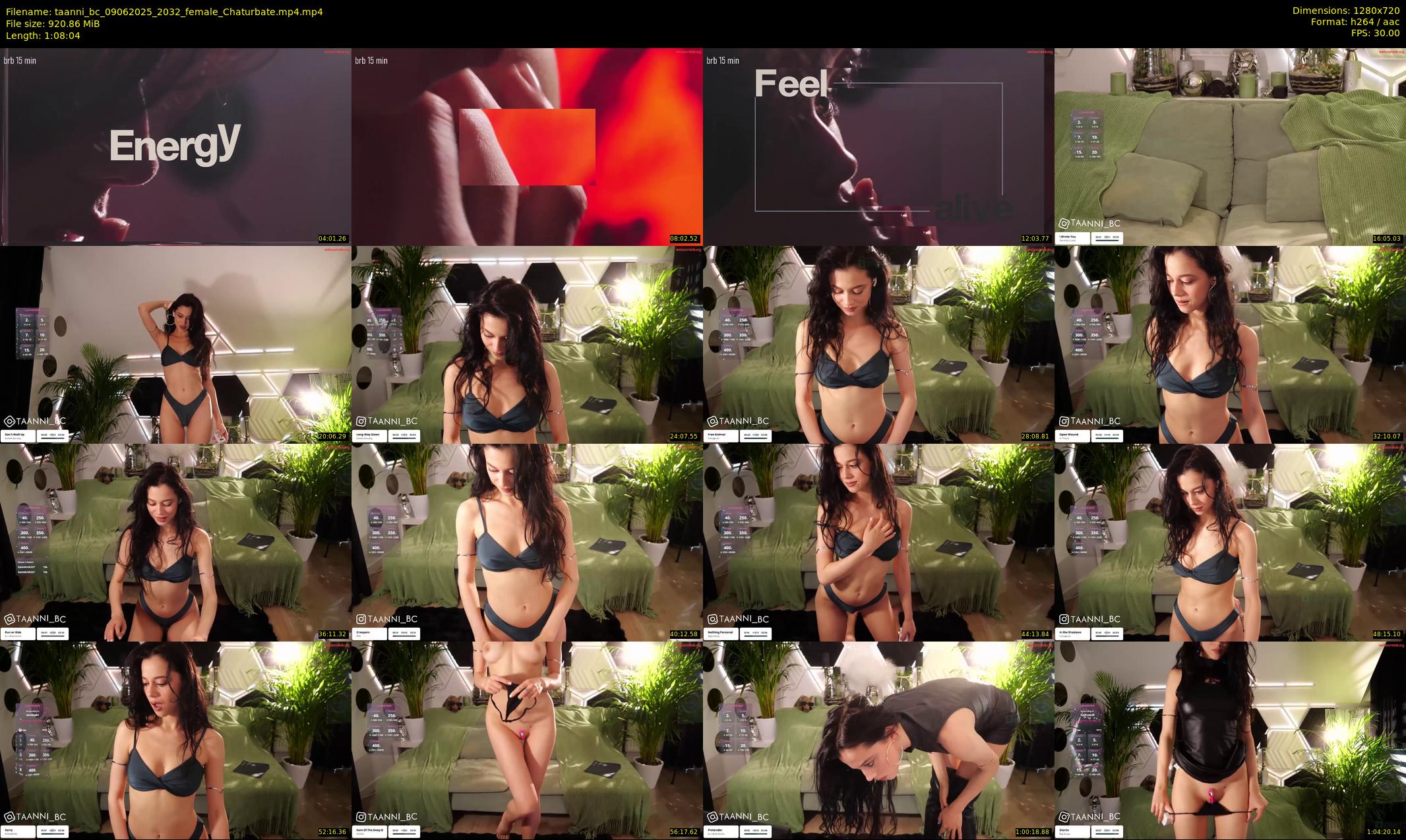taanni_bc — 69 minute Chaturbate female cam show recording, 720p, Jun 9, 2025