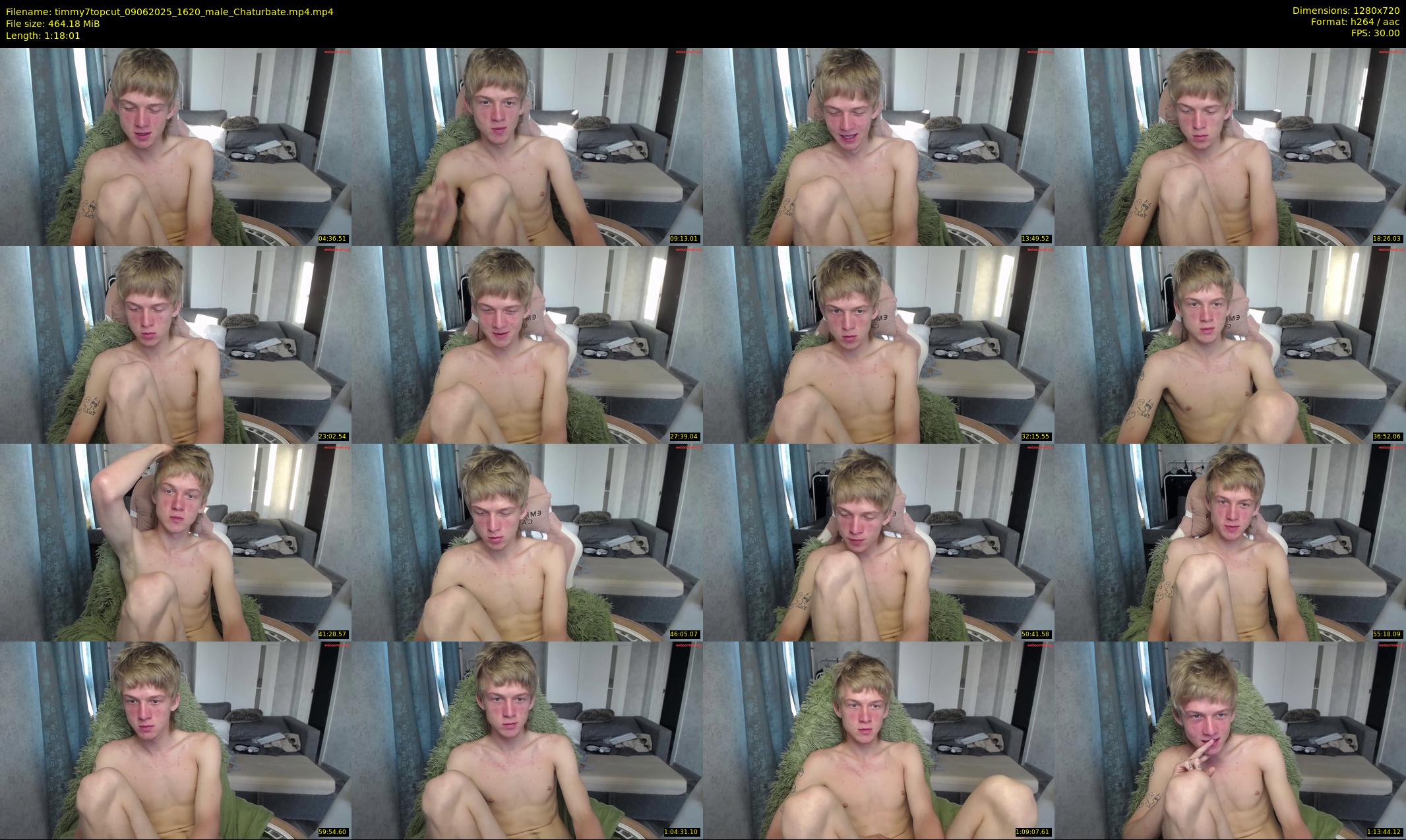 timmy7topcut — 79 minute Chaturbate male cam show recording, 720p, Jun 9, 2025