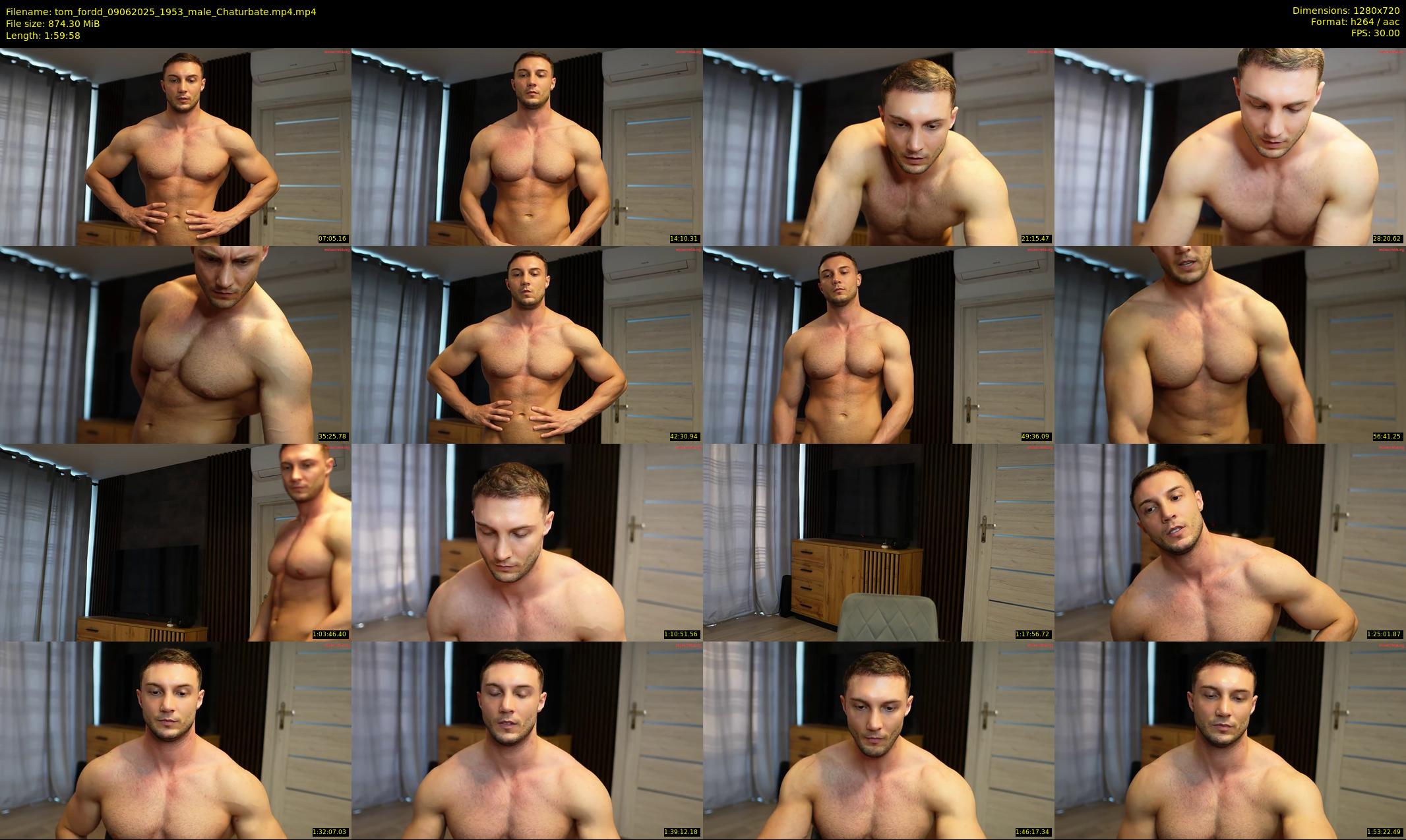 tom_fordd — 120 minute Chaturbate male cam show recording, 720p, Jun 9, 2025
