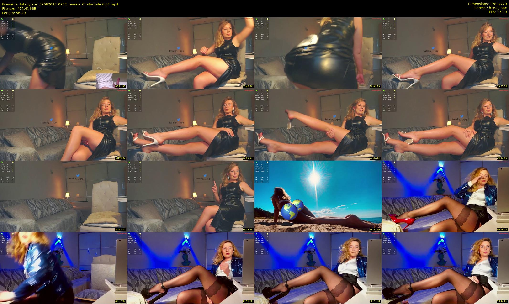 totally_spy — 57 minute Chaturbate female cam show recording, 720p, Jun 9, 2025