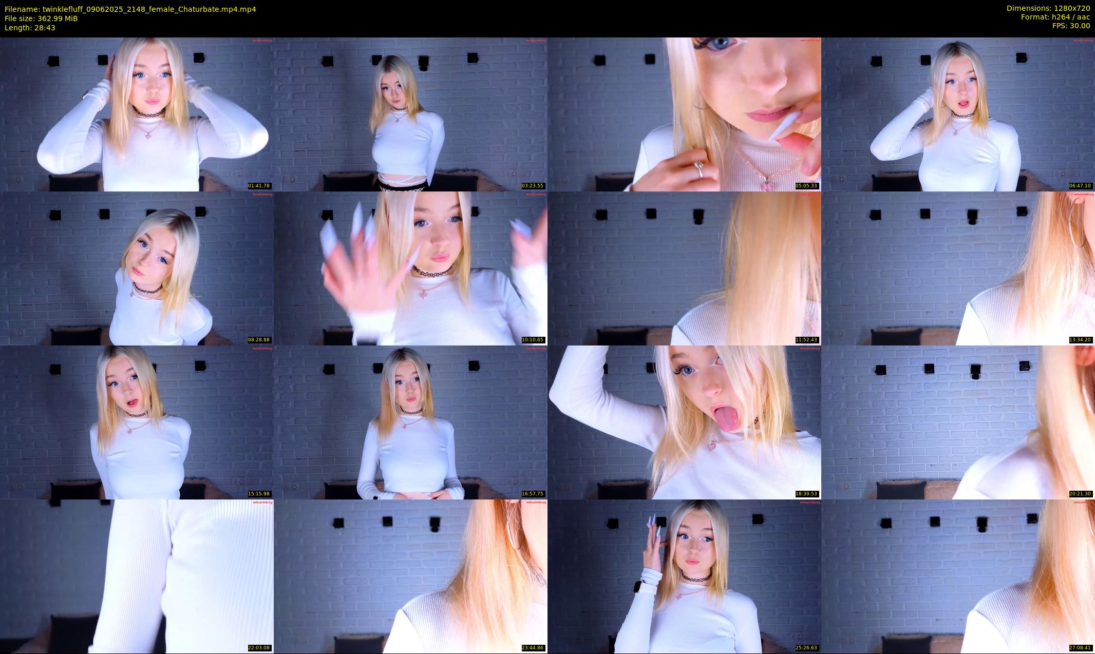 twinklefluff — 29 minute Chaturbate female cam show recording, 720p, Jun 9, 2025