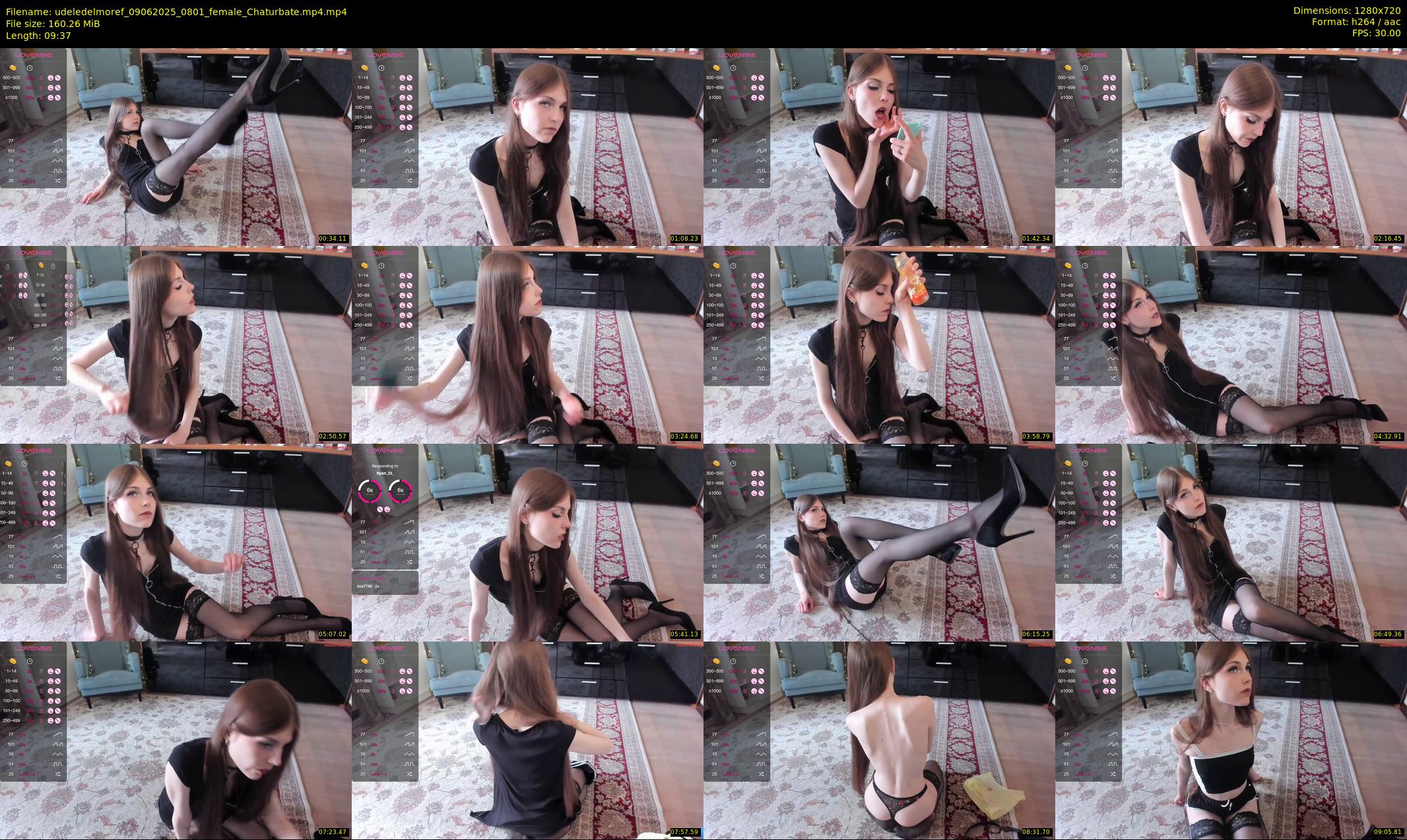 udeledelmoref — 10 minute Chaturbate female cam show recording, 720p, Jun 9, 2025