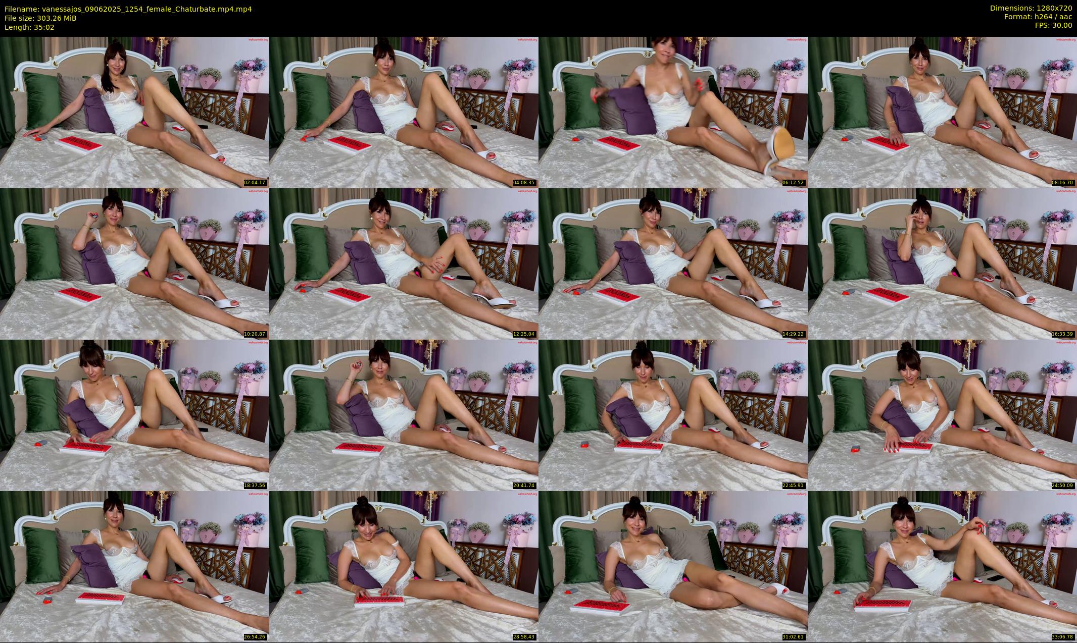 vanessajos — 36 minute Chaturbate female cam show recording, 720p, Jun 9, 2025