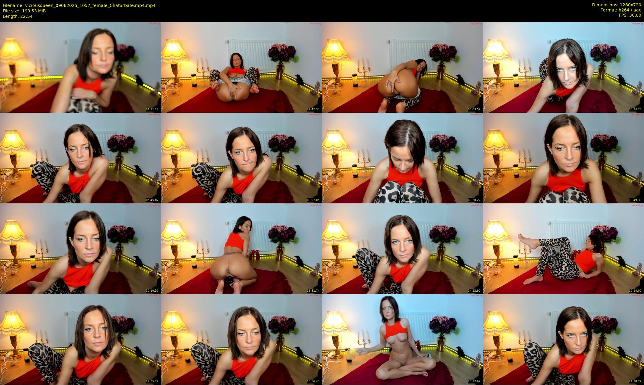viciousqueen — 23 minute Chaturbate female cam show recording, 720p, Jun 9, 2025