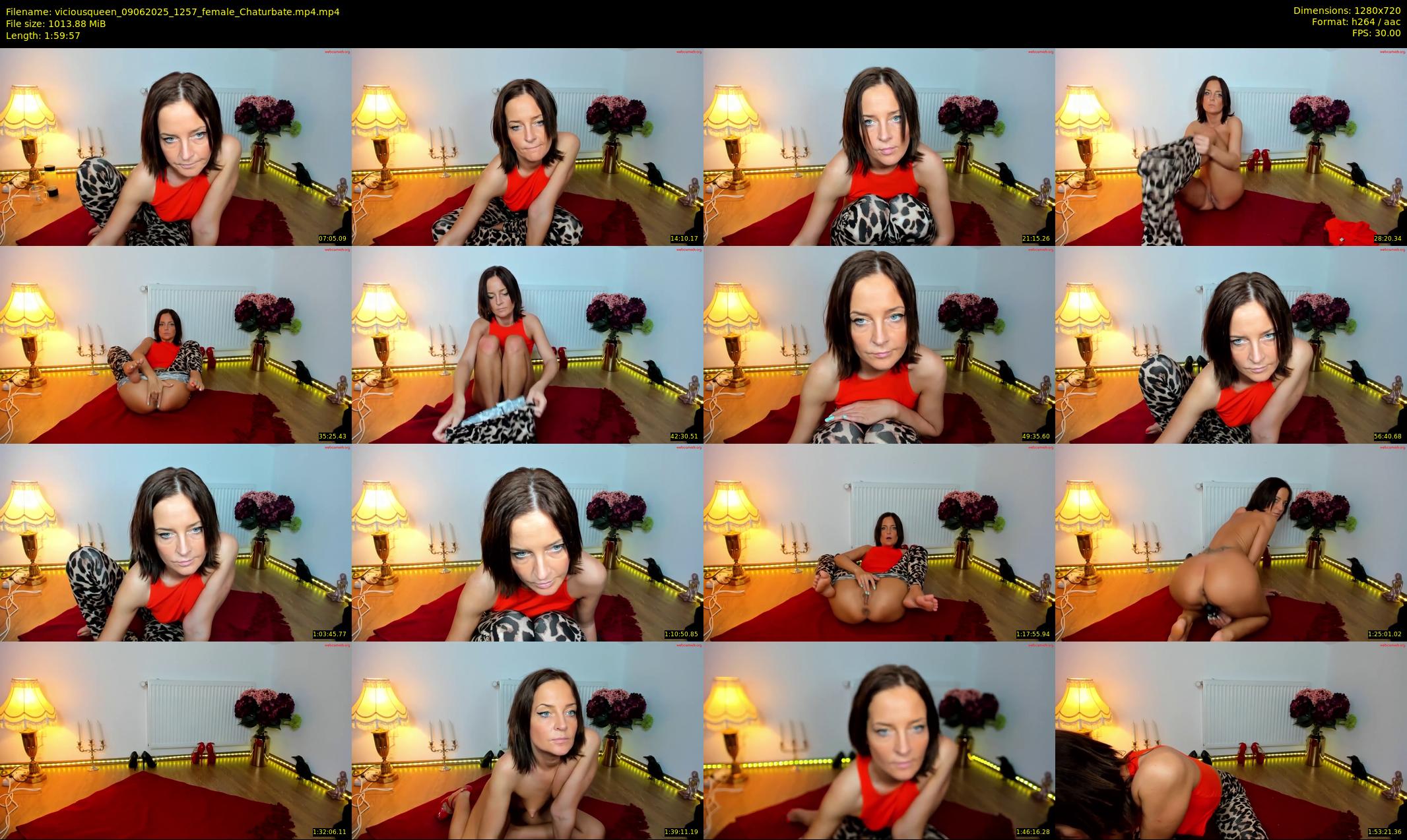 viciousqueen — 120 minute Chaturbate female cam show recording, 720p, Jun 9, 2025