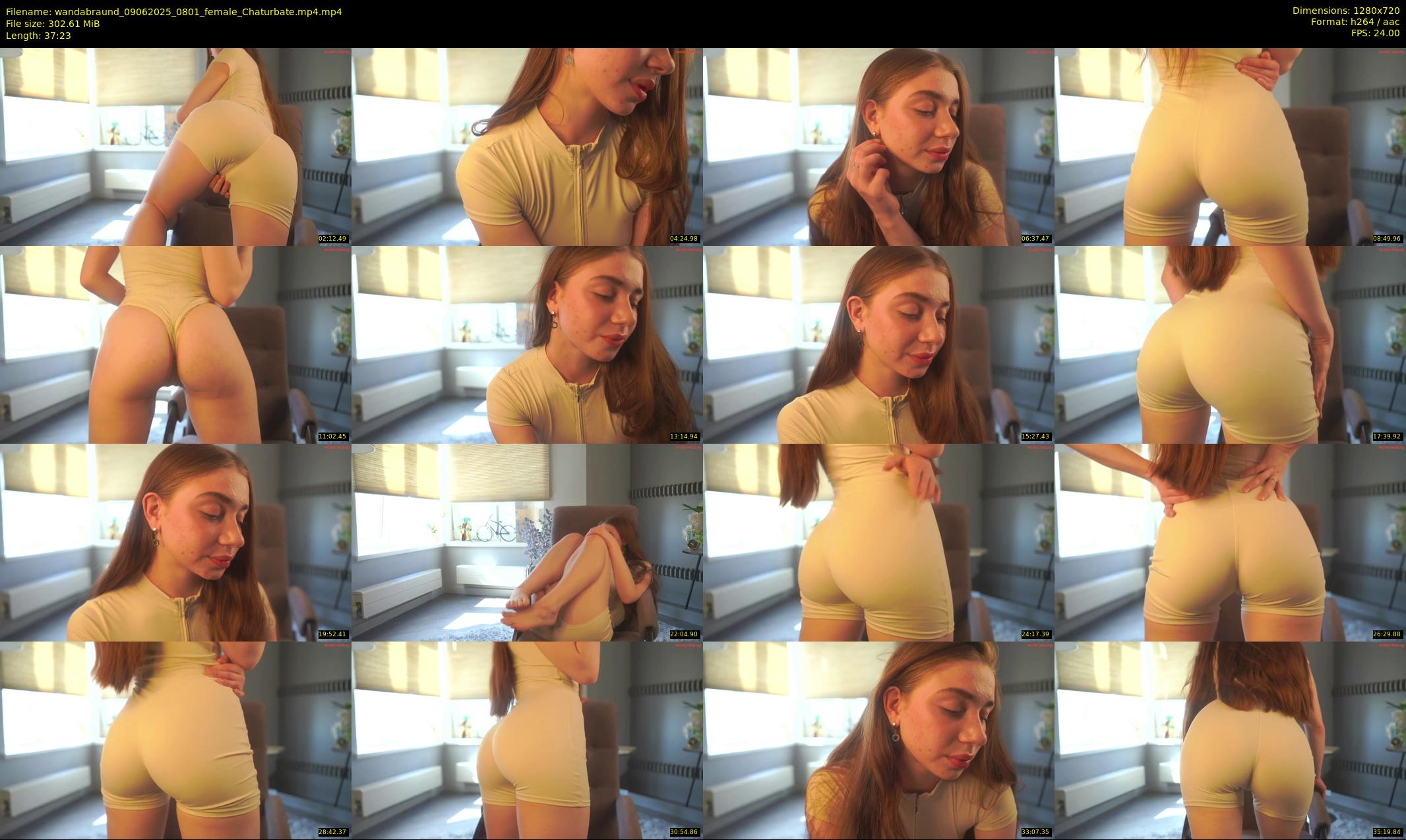 wandabraund — 38 minute Chaturbate female cam show recording, 720p, Jun 9, 2025