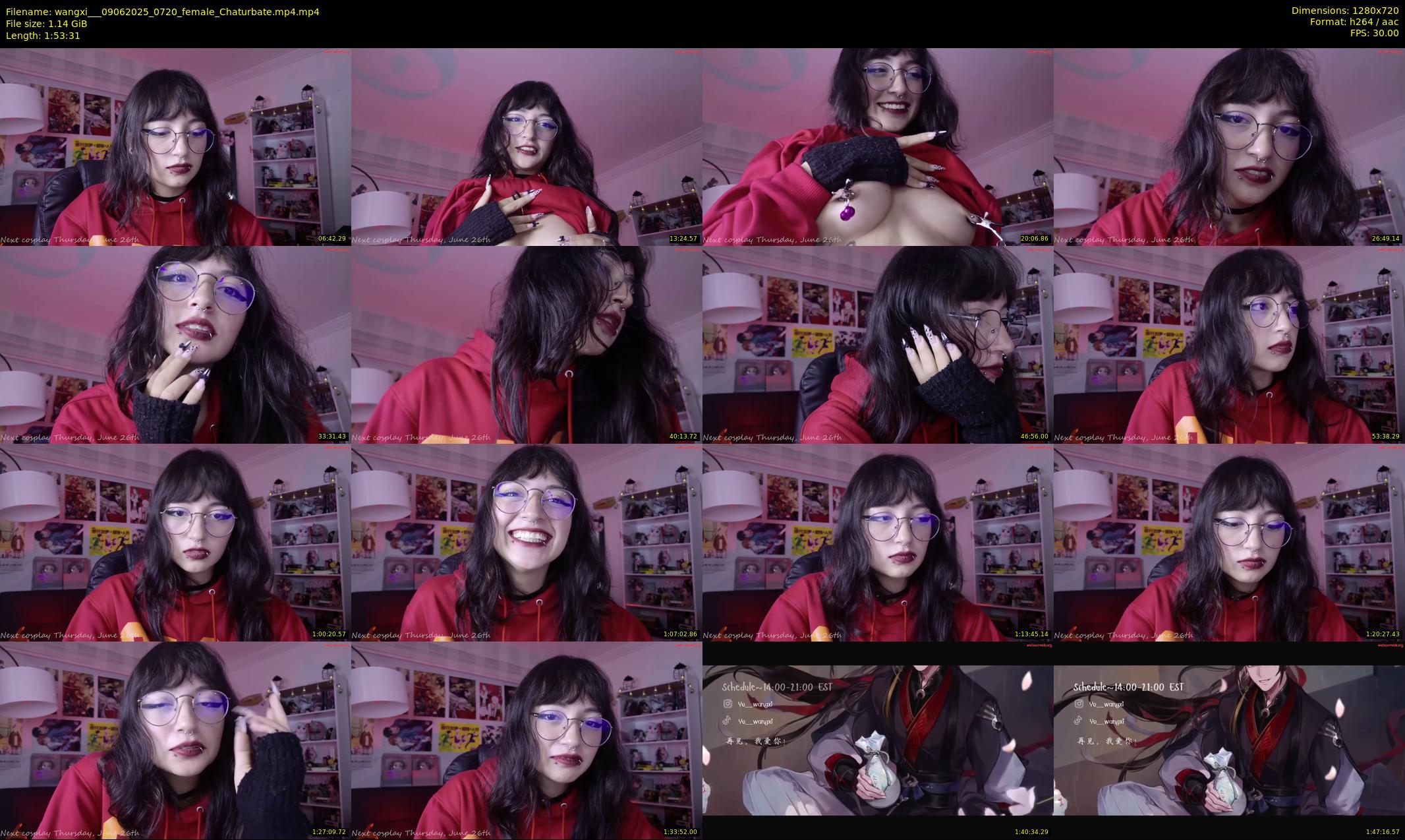 wangxi__ — 114 minute Chaturbate female cam show recording, 720p, Jun 9, 2025
