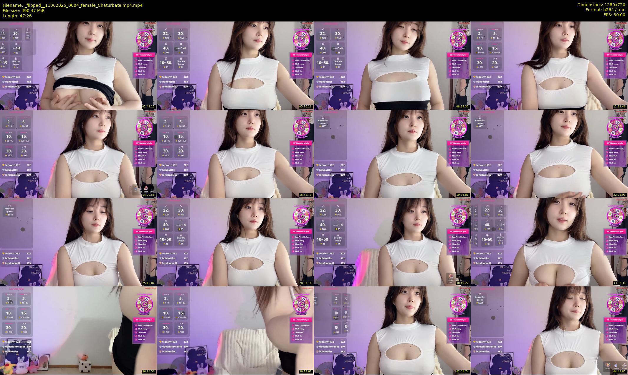 _flipped_ — 48 minute Chaturbate female cam show recording, 720p, Jun 11, 2025