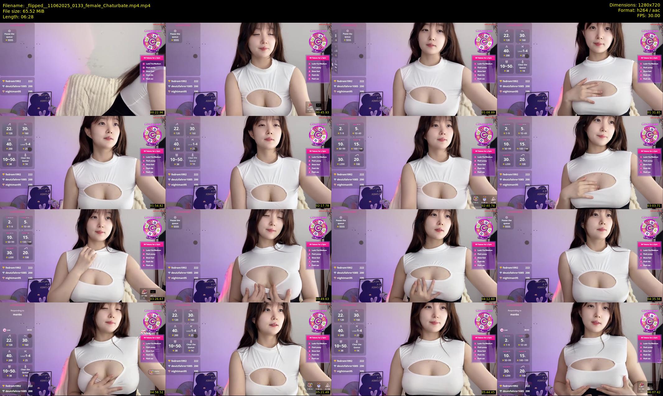 _flipped_ — 7 minute Chaturbate female cam show recording, 720p, Jun 11, 2025