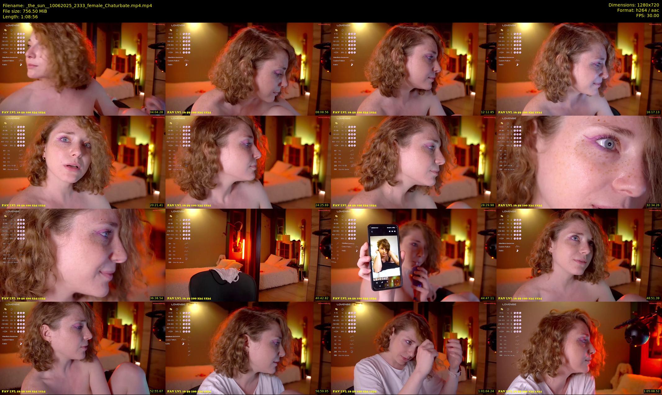 _the_sun_ — 69 minute Chaturbate female cam show recording, 720p, Jun 10, 2025