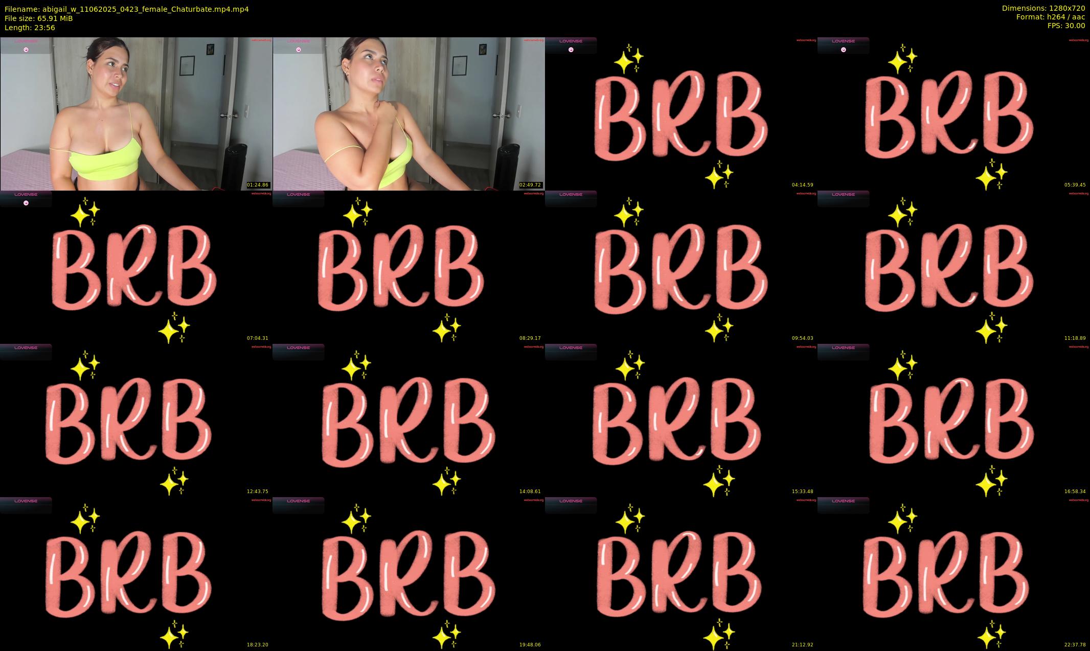 abigail_w — 24 minute Chaturbate female cam show recording, 720p, Jun 11, 2025