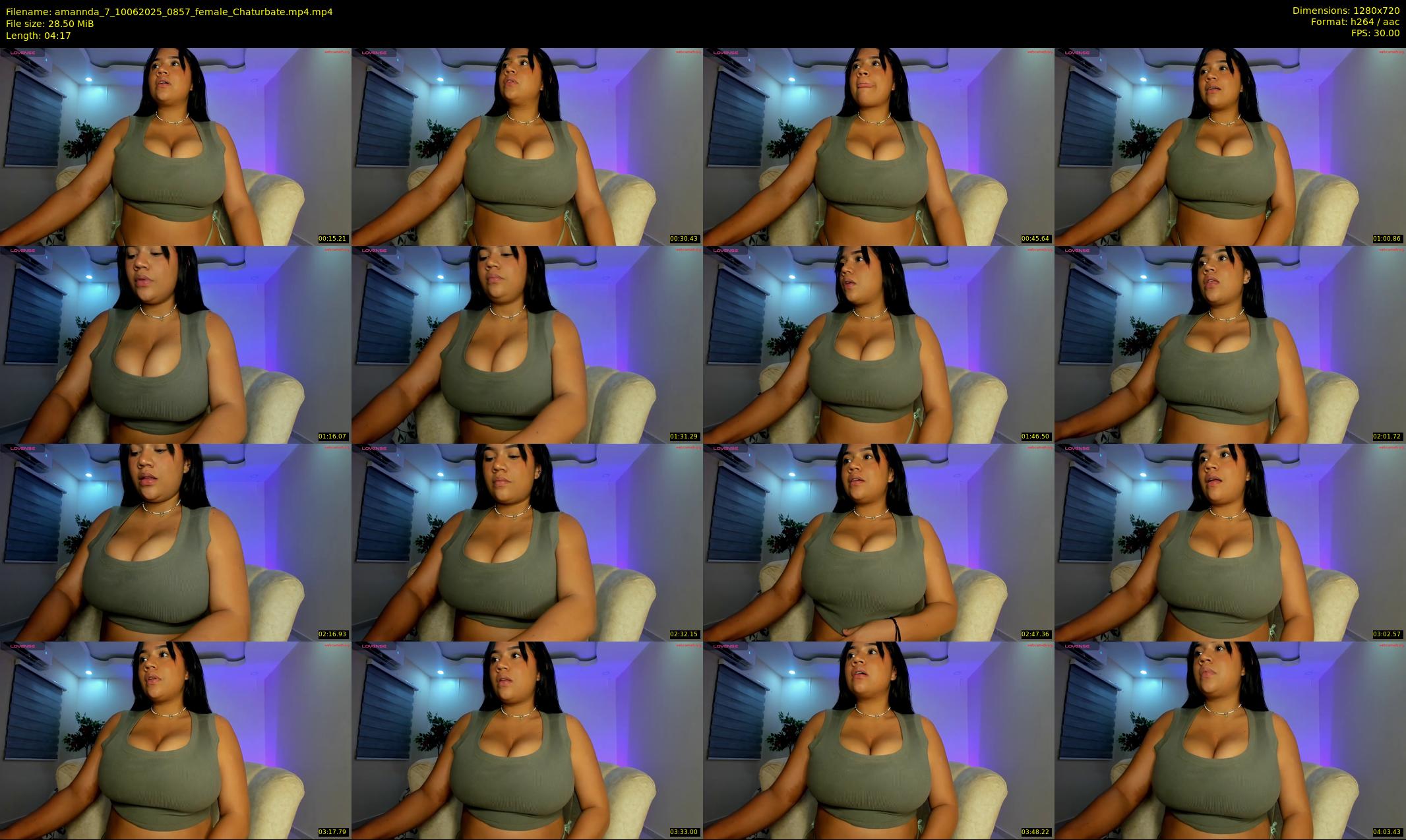 amannda_7 — 5 minute Chaturbate female cam show recording, 720p, Jun 10, 2025