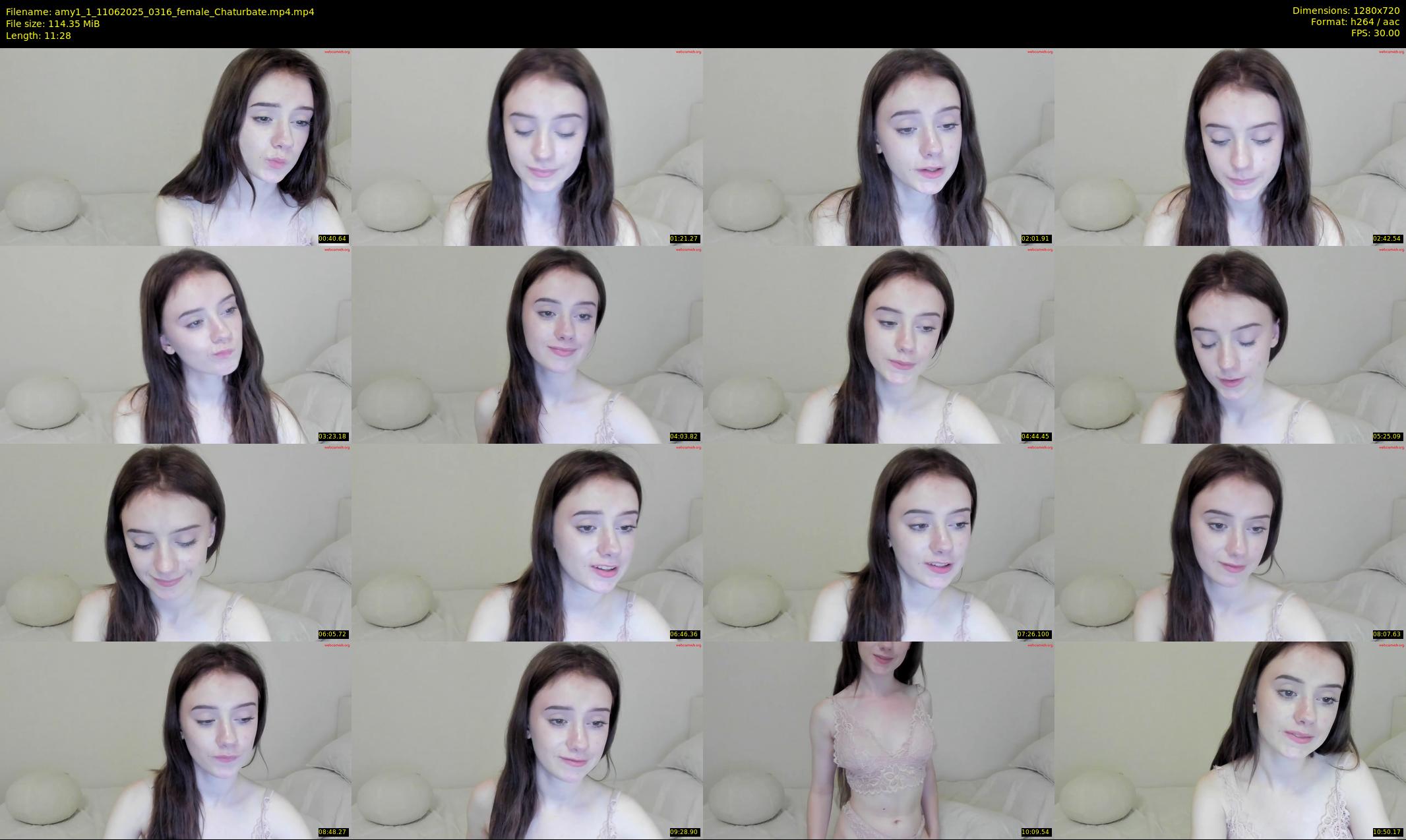 amy1_1 — 12 minute Chaturbate female cam show recording, 720p, Jun 11, 2025