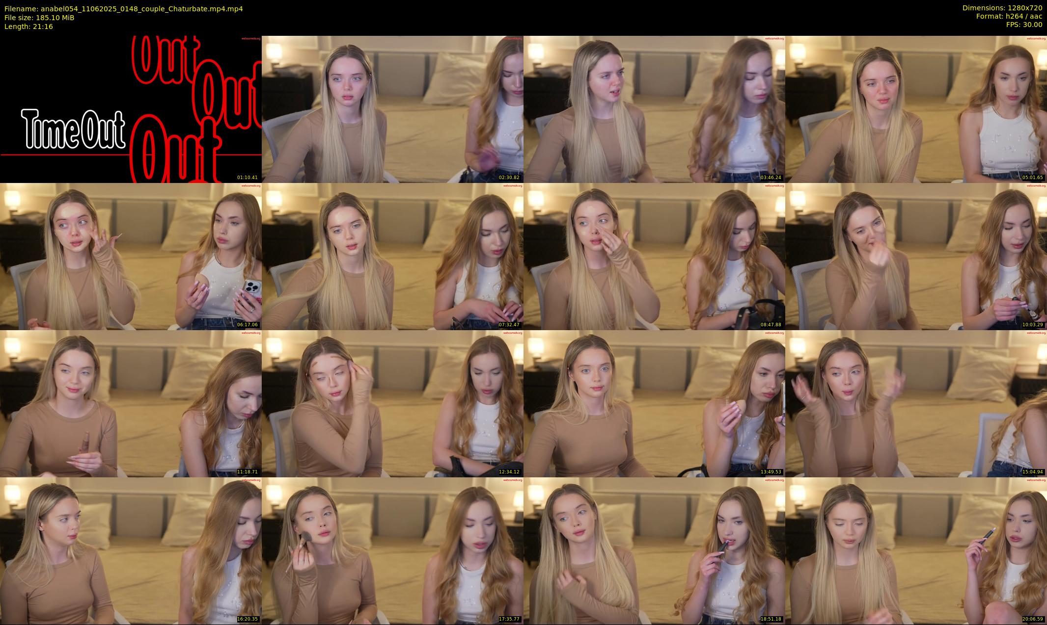 anabel054 — 22 minute Chaturbate female cam show recording, 720p, Jun 11, 2025