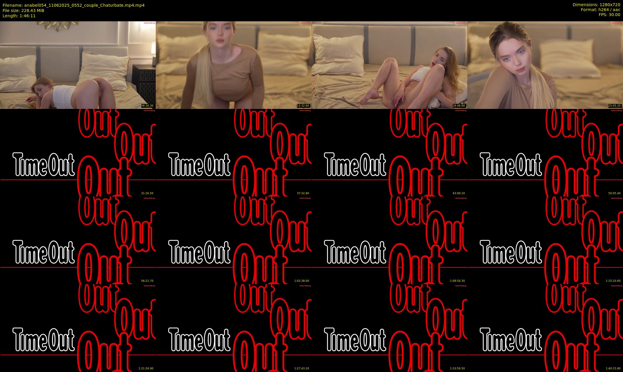 anabel054 — 107 minute Chaturbate female cam show recording, 720p, Jun 11, 2025