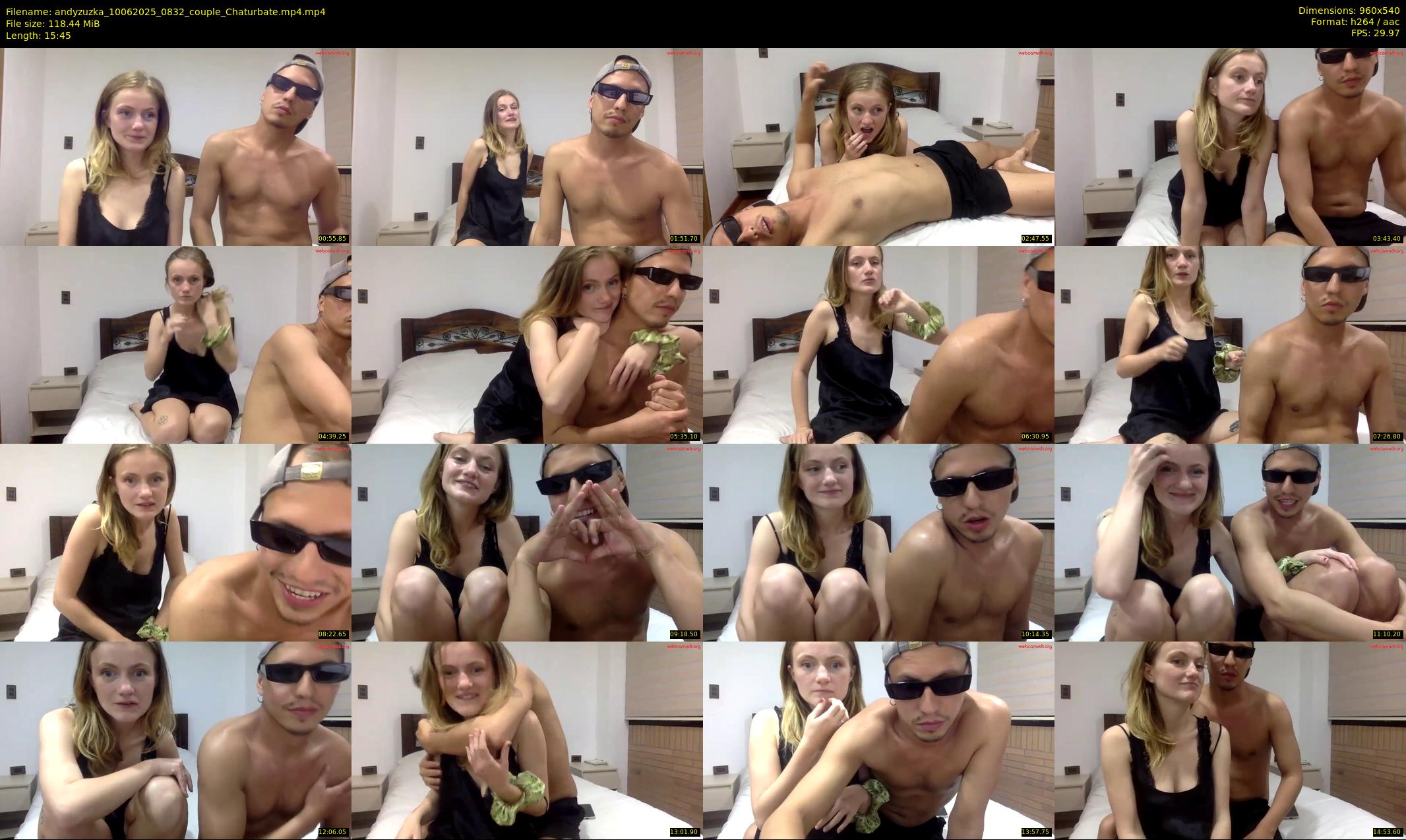 andyzuzka — 16 minute Chaturbate couple cam show recording, 480p, Jun 10, 2025