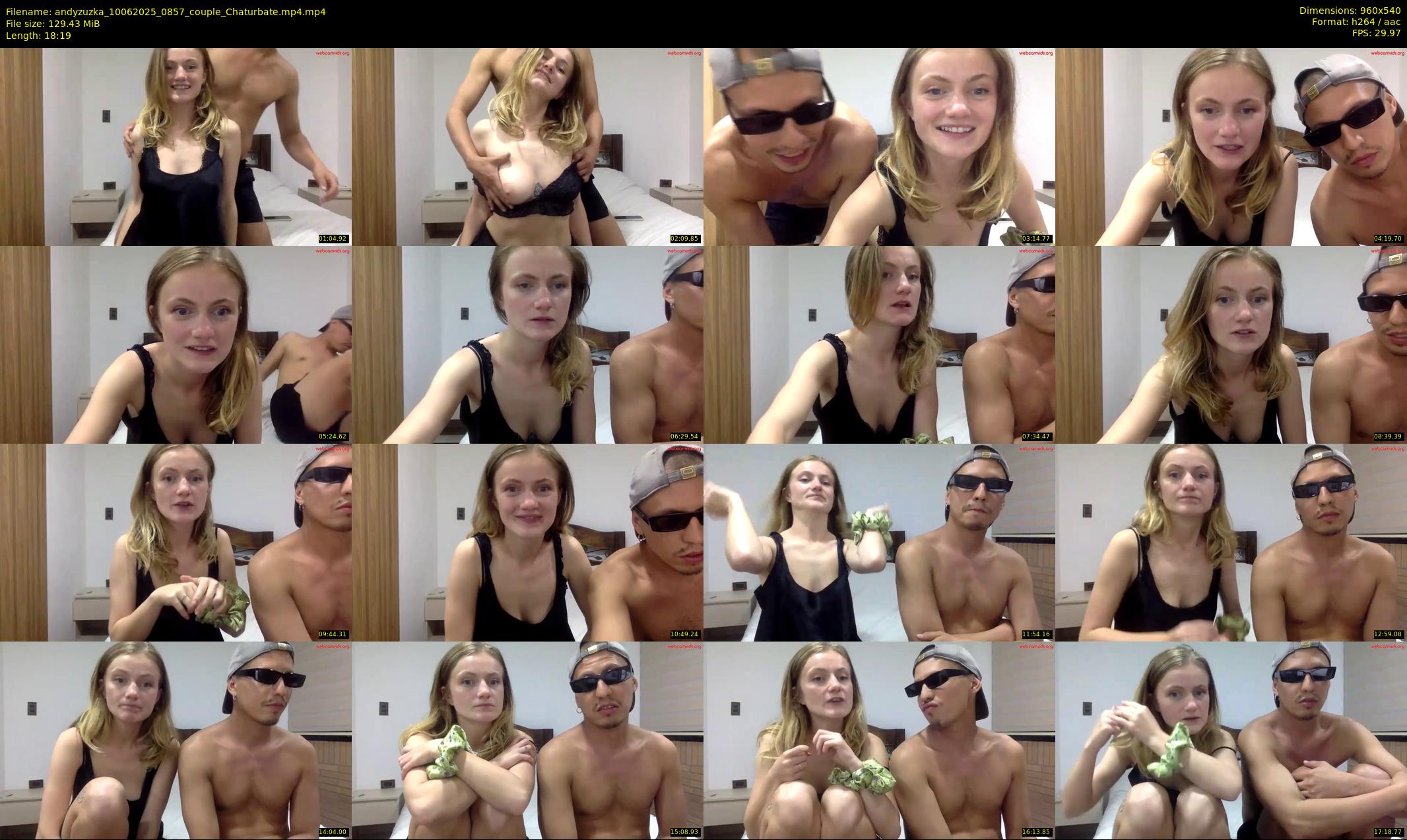 andyzuzka — 19 minute Chaturbate couple cam show recording, 480p, Jun 10, 2025