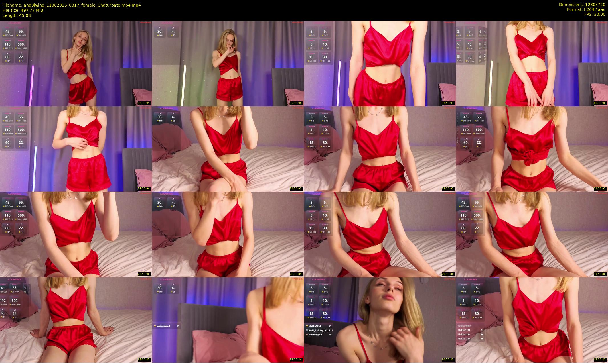 ang3lwing — 46 minute Chaturbate female cam show recording, 720p, Jun 11, 2025