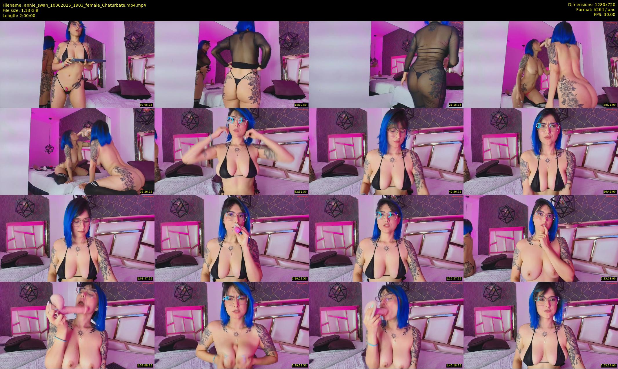 annie_swan — 120 minute Chaturbate female cam show recording, 720p, Jun 10, 2025