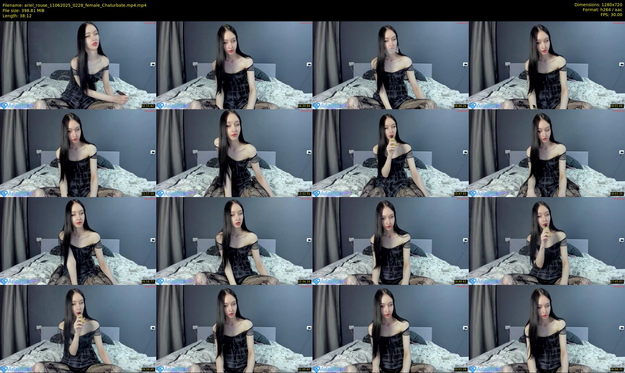 ariel_rouse — 39 minute Chaturbate female cam show recording, 720p, Jun 11, 2025