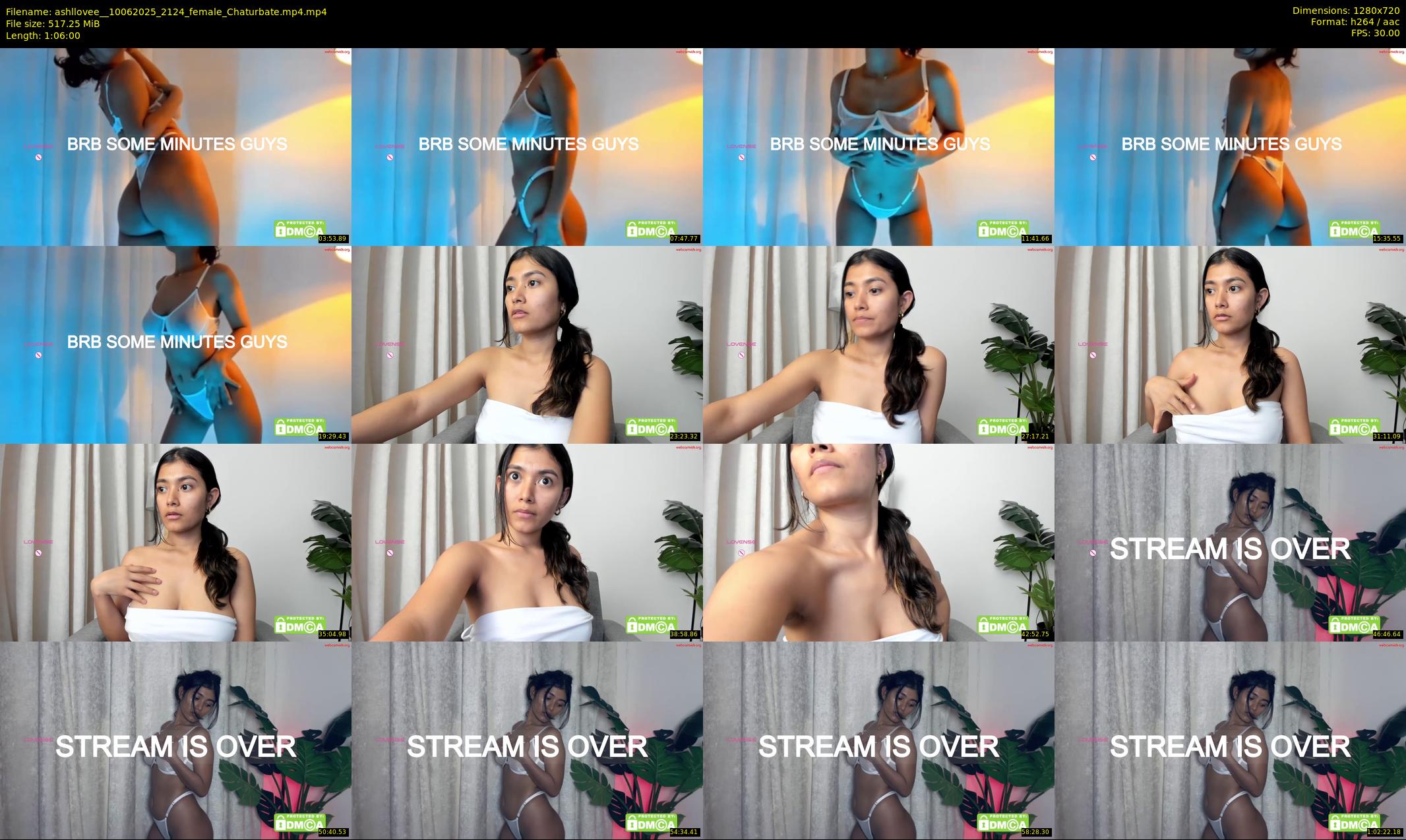 ashllovee_ — 66 minute Chaturbate female cam show recording, 720p, Jun 10, 2025