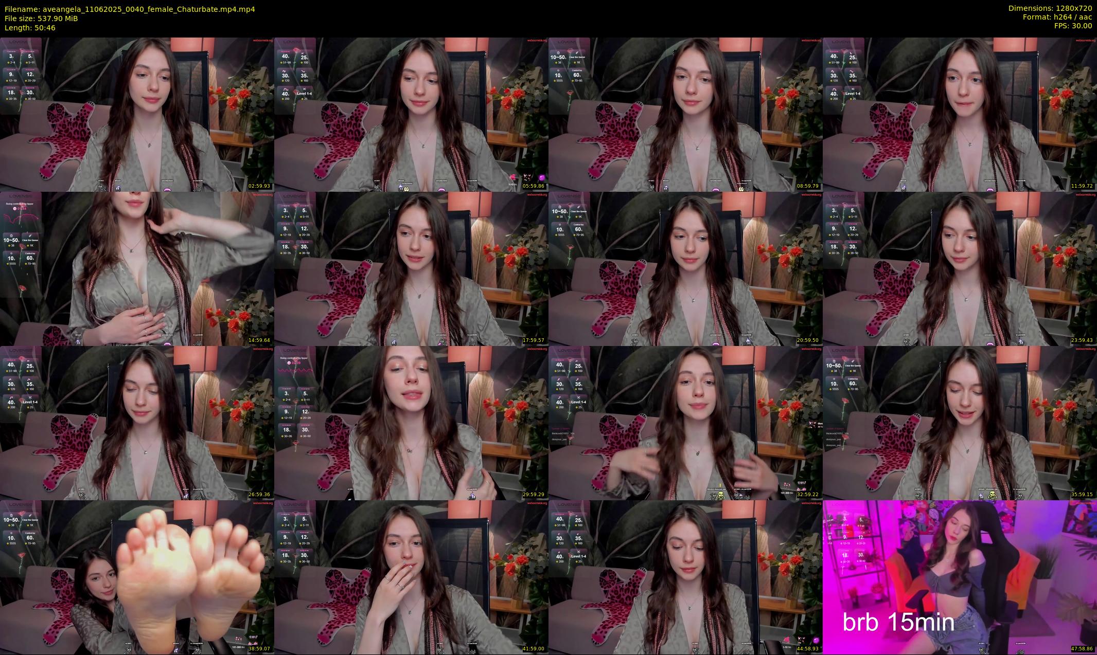 aveangela — 51 minute Chaturbate couple cam show recording, 720p, Jun 11, 2025