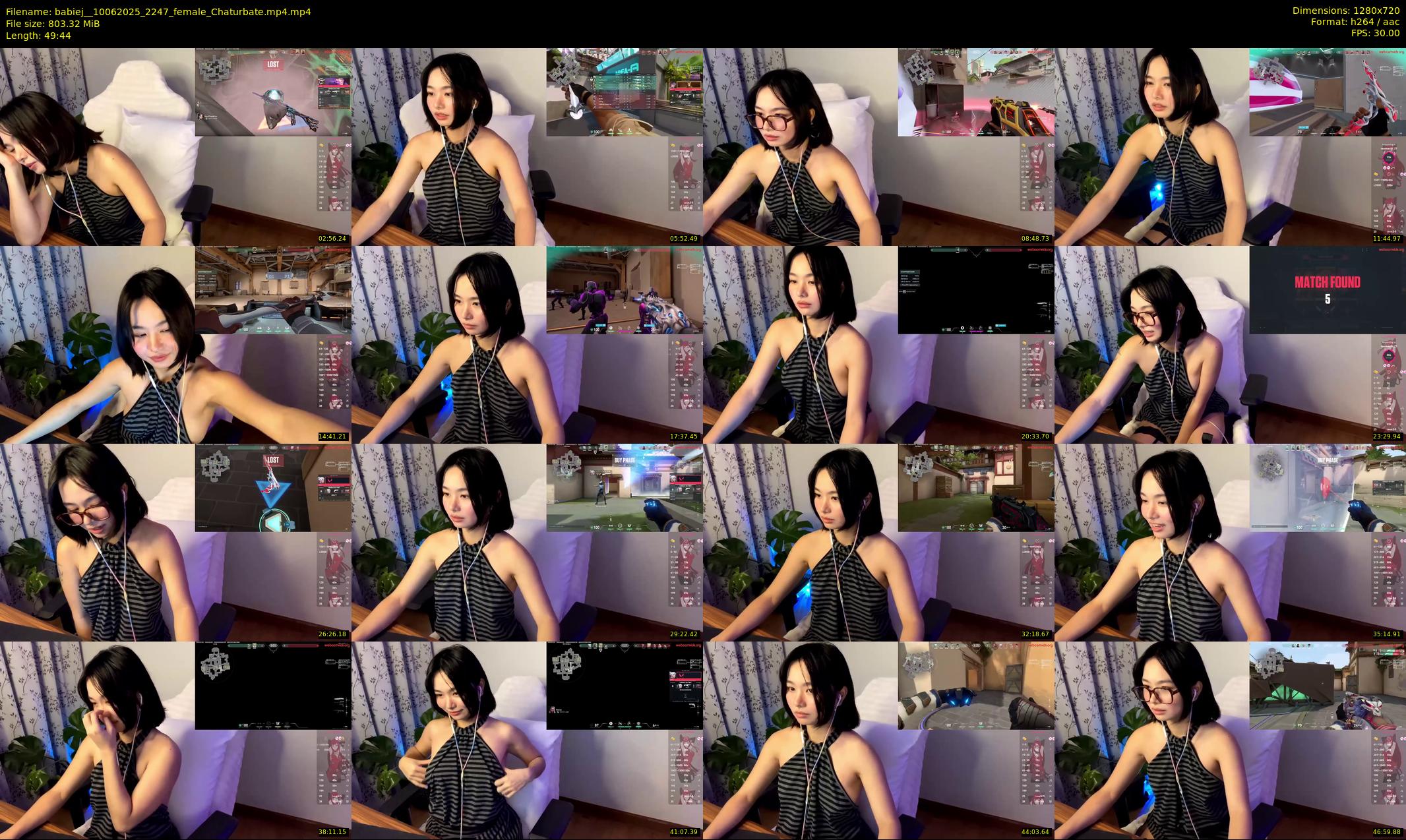 babiej_ — 50 minute Chaturbate female cam show recording, 720p, Jun 10, 2025