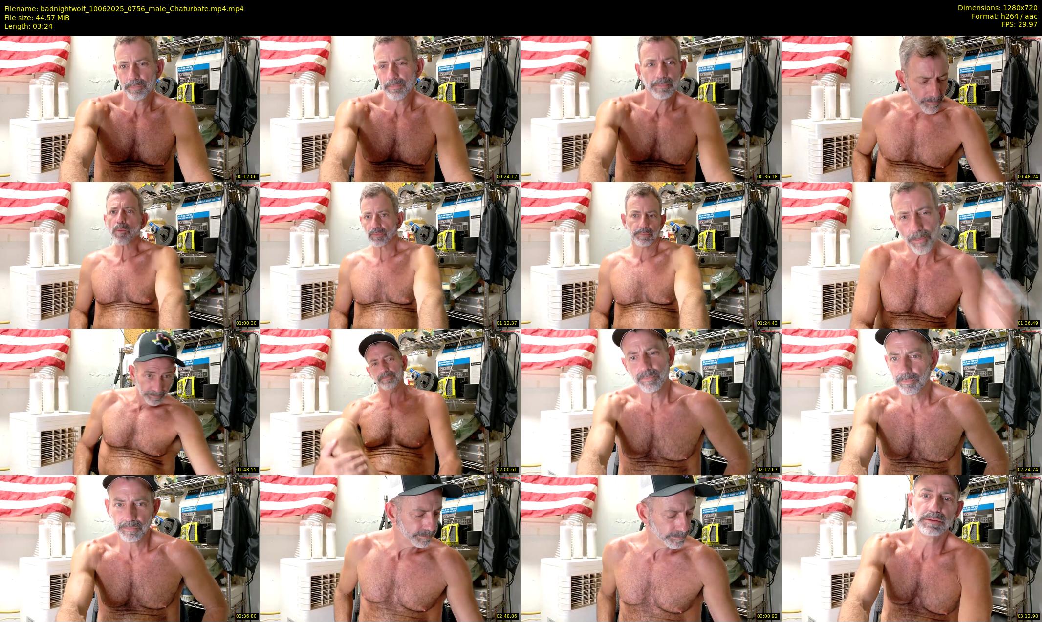 badnightwolf — 4 minute Chaturbate male cam show recording, 720p, Jun 10, 2025