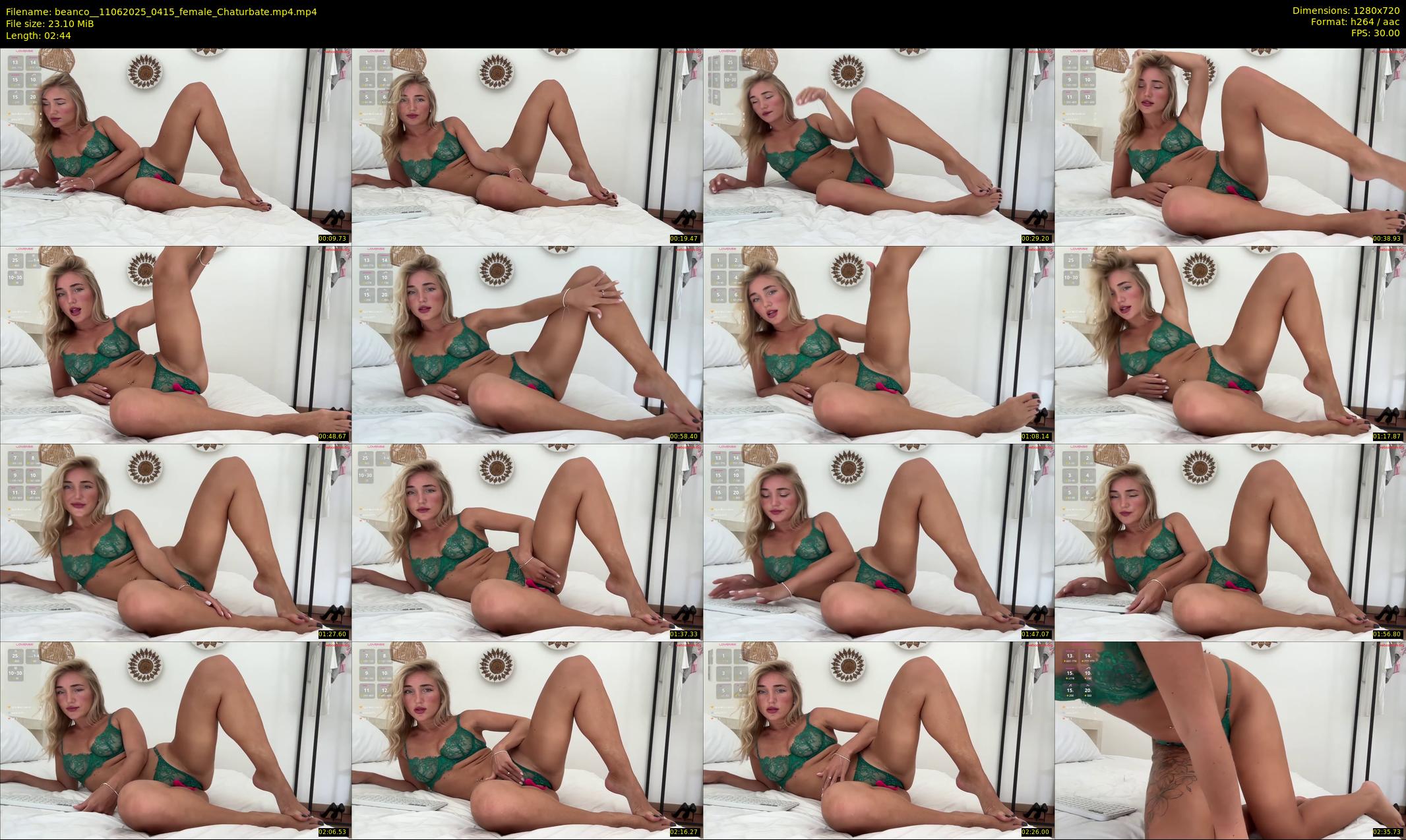 beanco_ — 3 minute Chaturbate female cam show recording, 720p, Jun 11, 2025