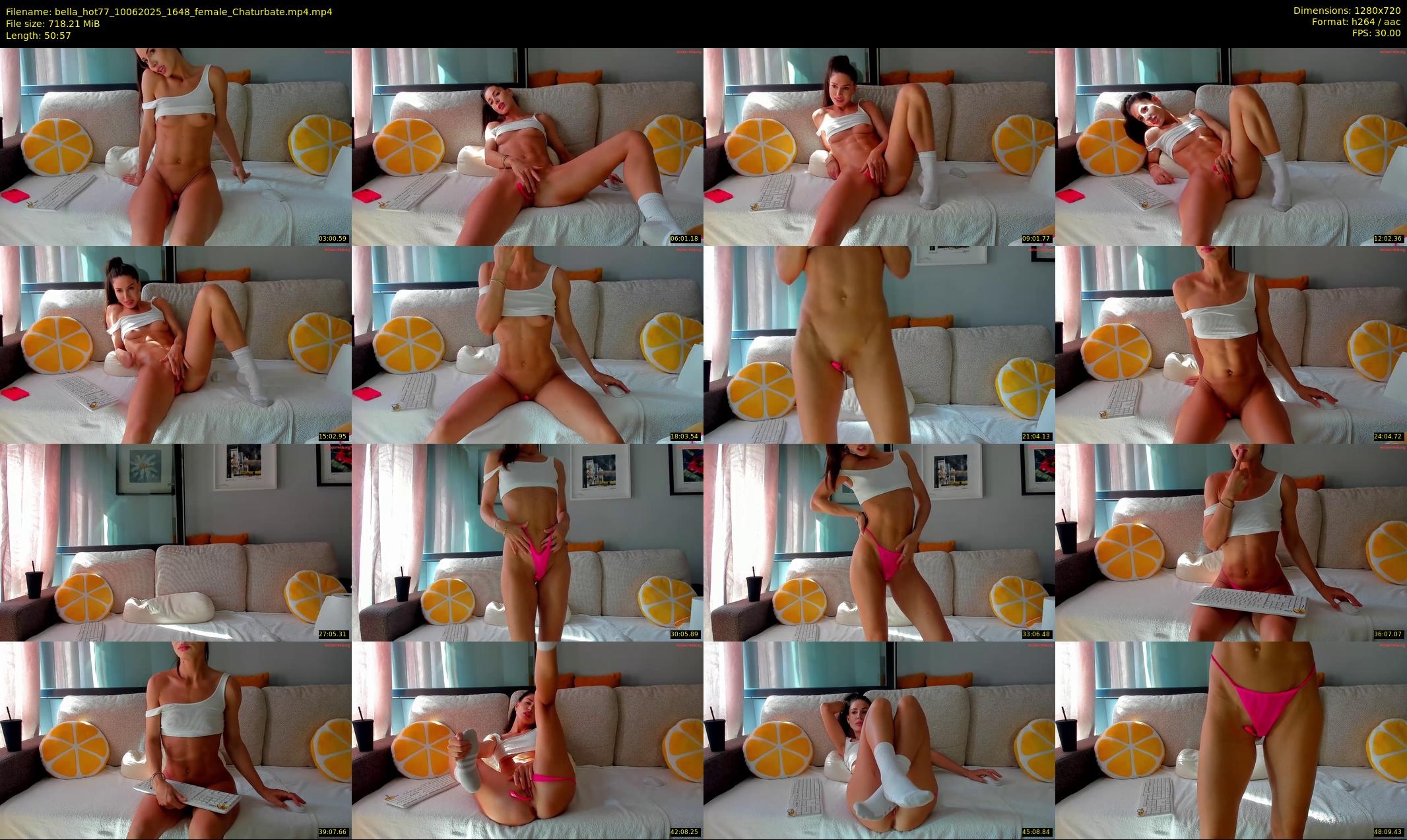 bella_hot77 — 51 minute Chaturbate female cam show recording, 720p, Jun 10, 2025