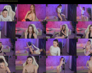 bright_diamonds_054 — 65 minute Chaturbate couple cam show recording, 720p, Jun 10, 2025