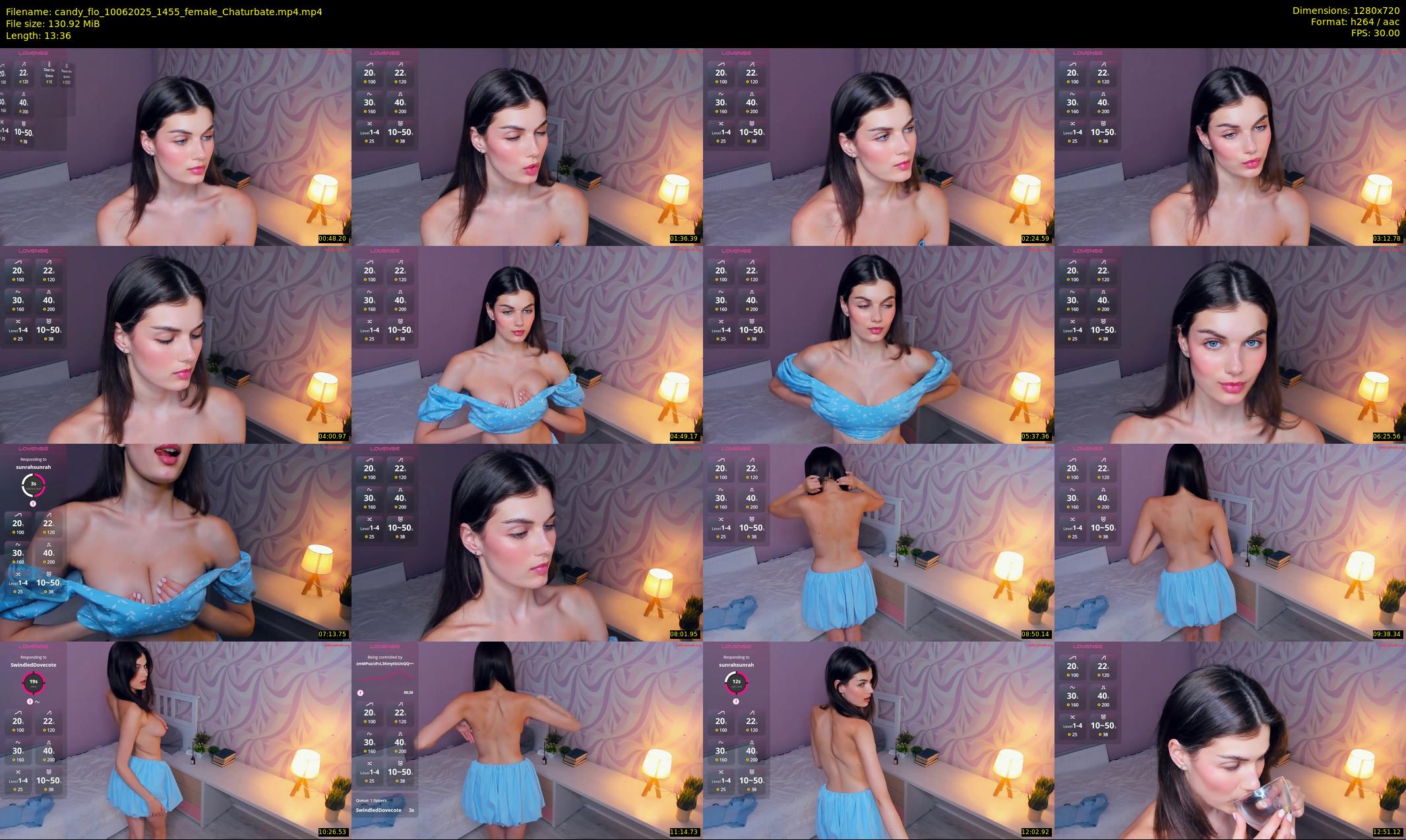 candy_flo — 14 minute Chaturbate female cam show recording, 720p, Jun 10, 2025