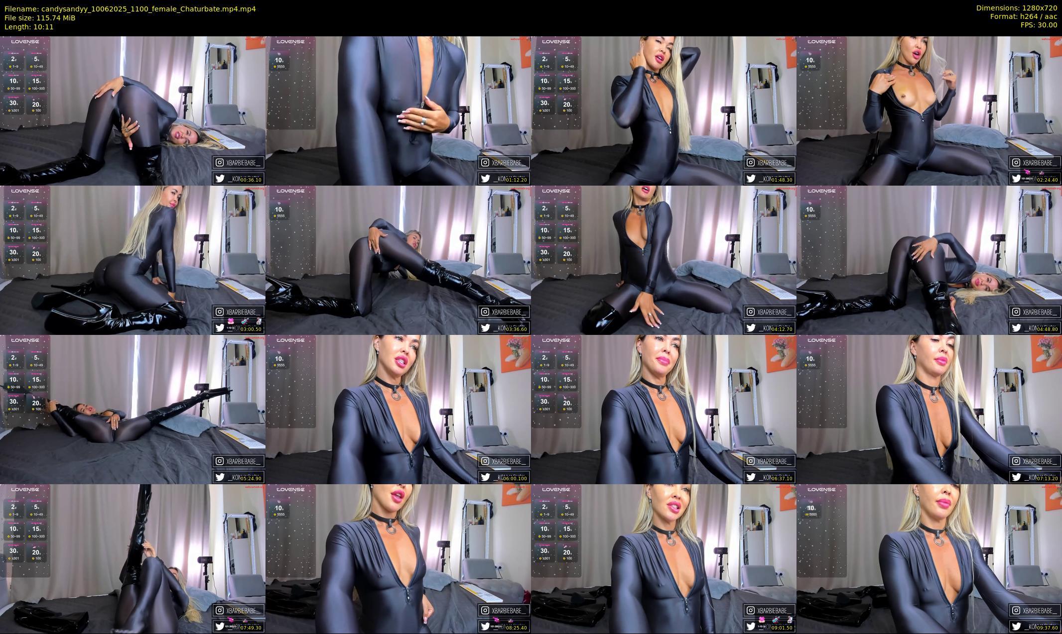 candysandyy — 11 minute Chaturbate female cam show recording, 720p, Jun 10, 2025