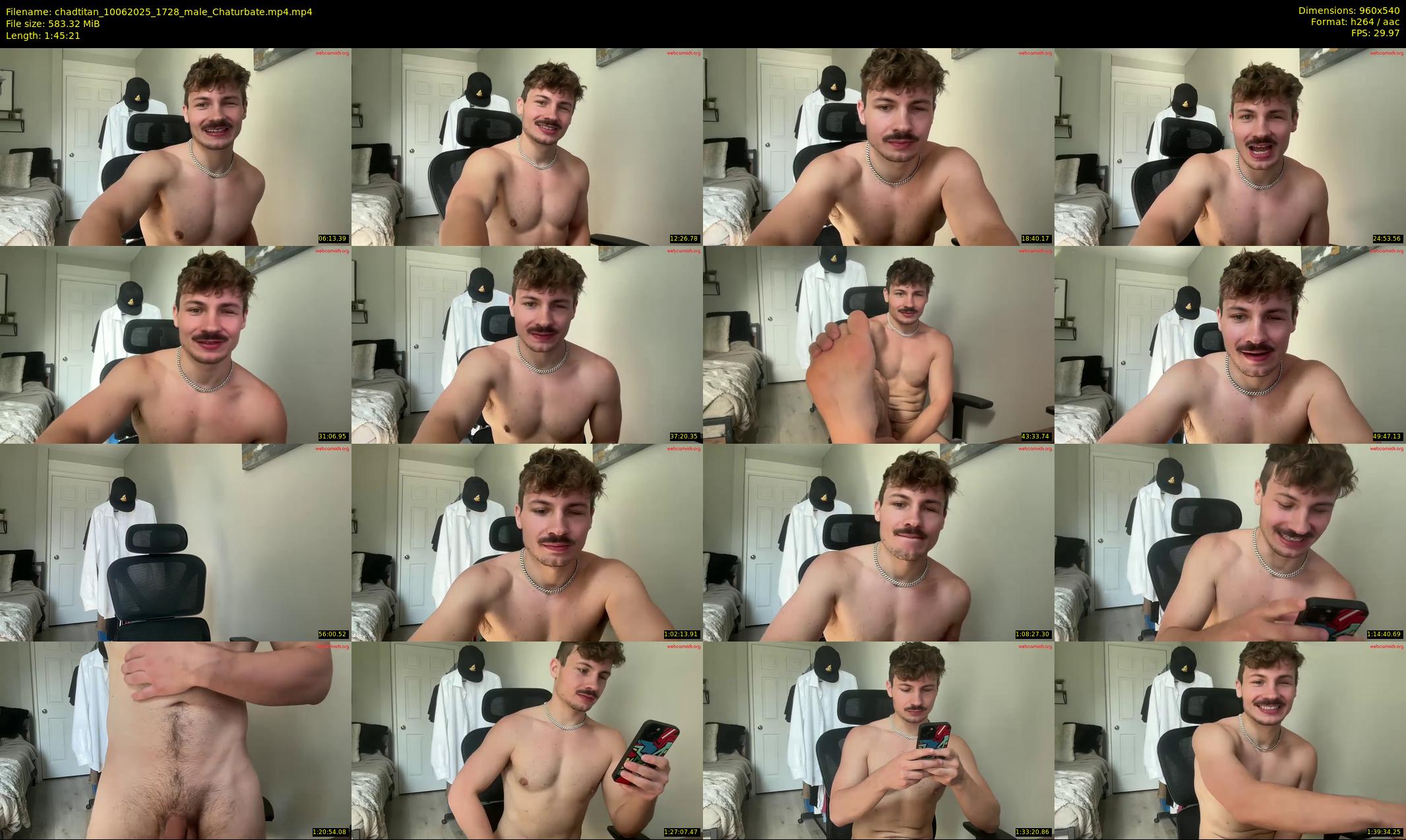 chadtitan — 106 minute Chaturbate male cam show recording, 480p, Jun 10, 2025