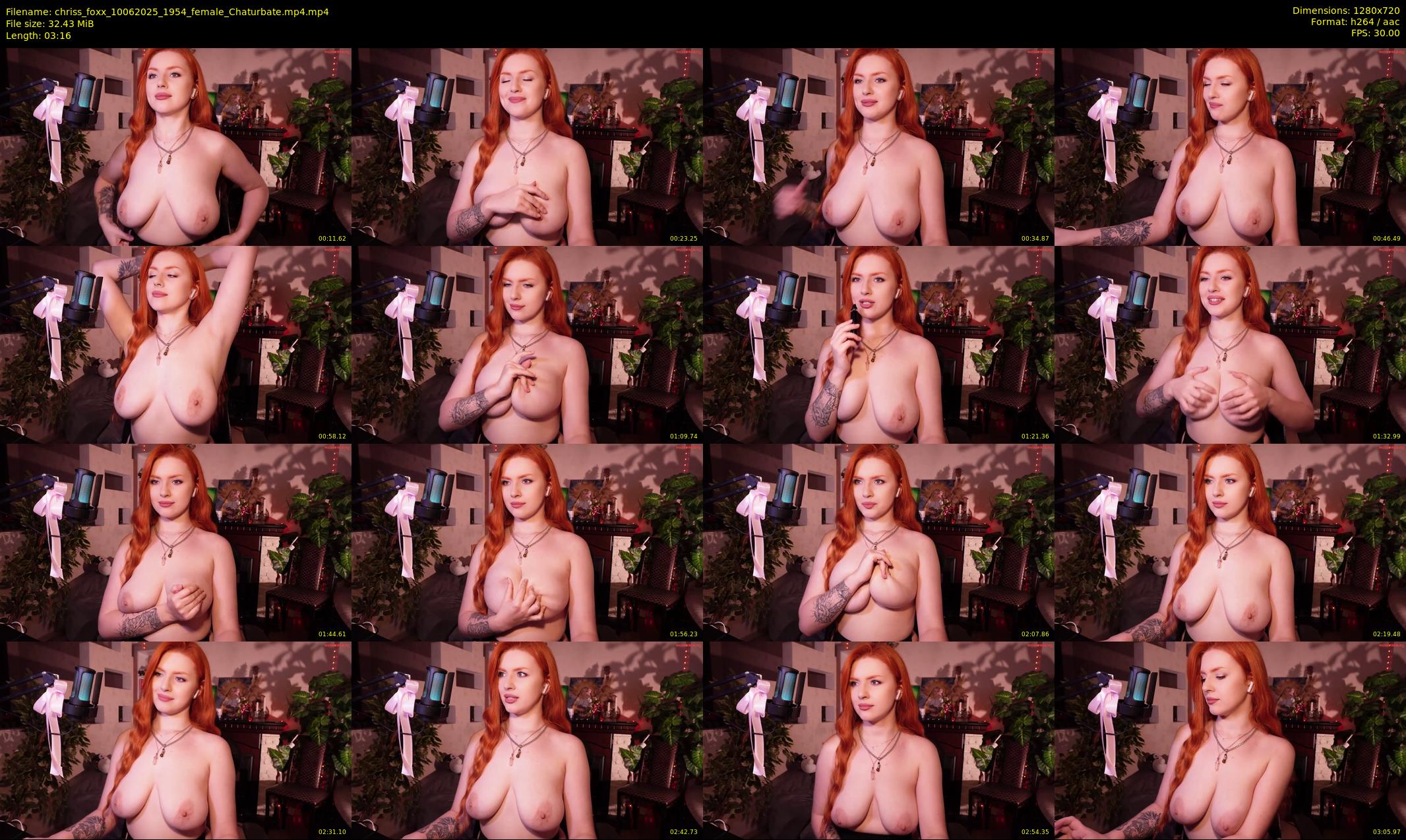 chriss_foxx — 4 minute Chaturbate female cam show recording, 720p, Jun 10, 2025