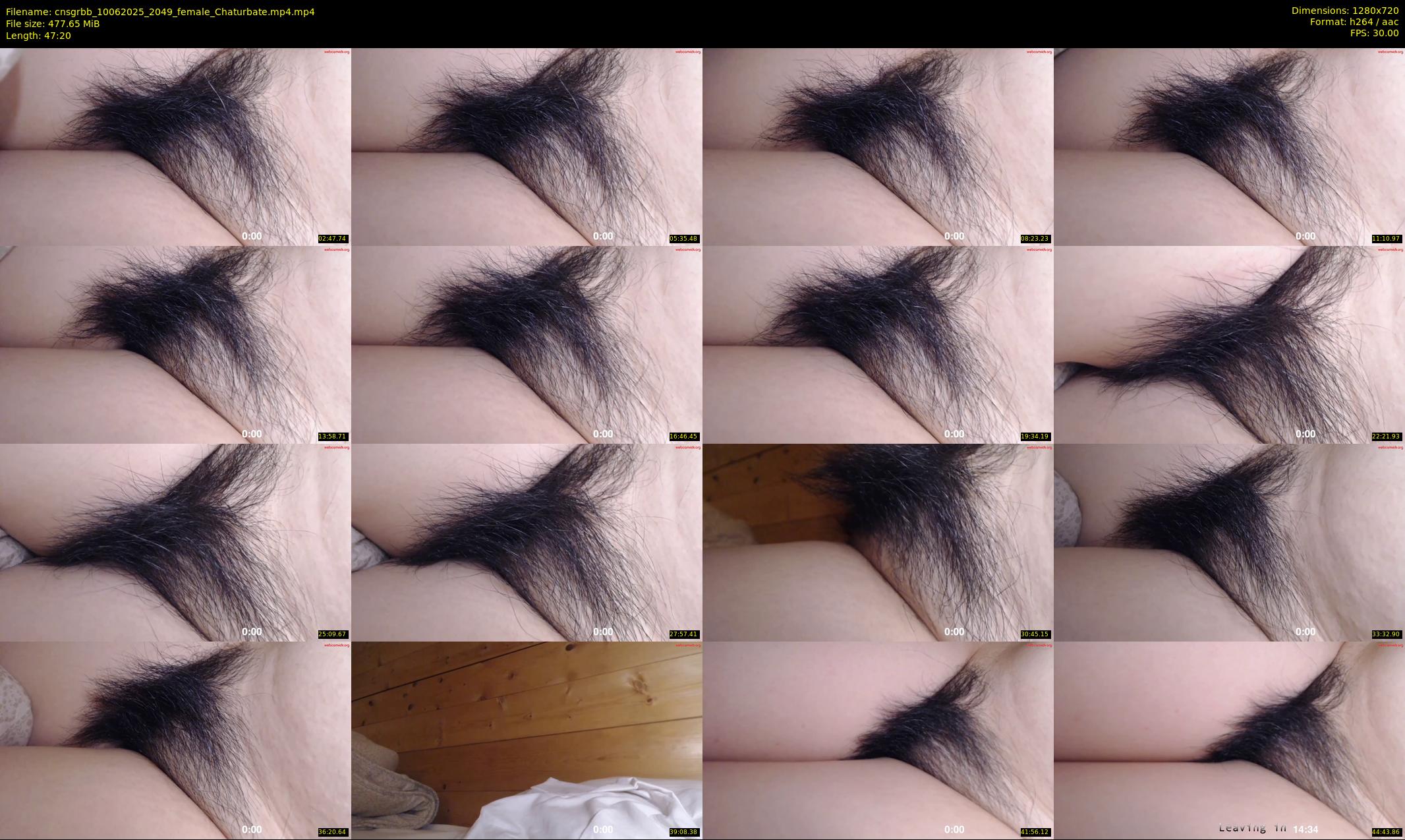 cnsgrbb — 48 minute Chaturbate female cam show recording, 720p, Jun 10, 2025