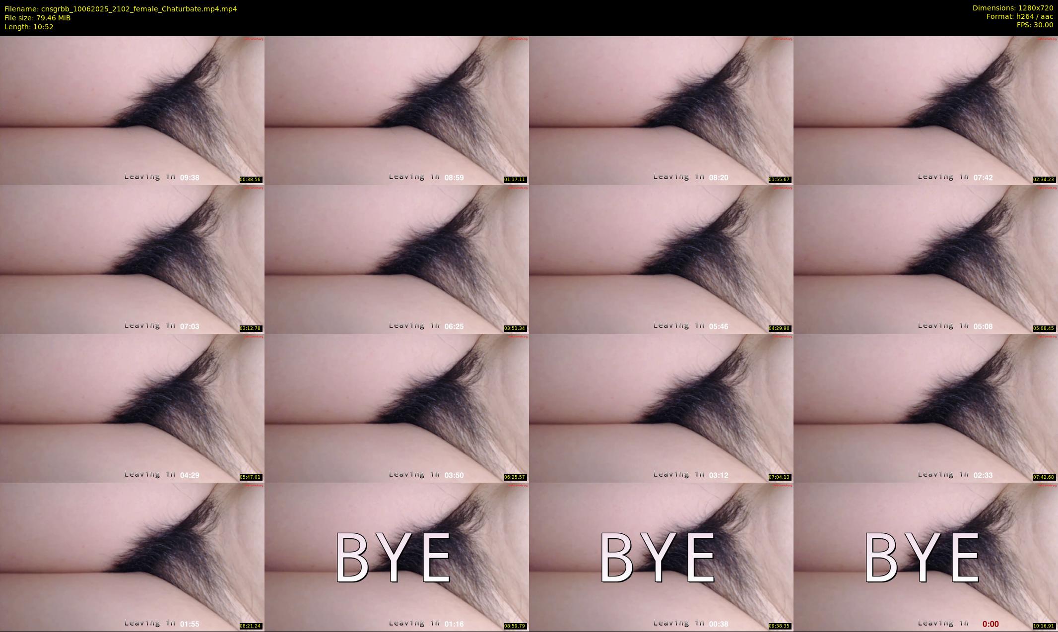 cnsgrbb — 11 minute Chaturbate female cam show recording, 720p, Jun 10, 2025