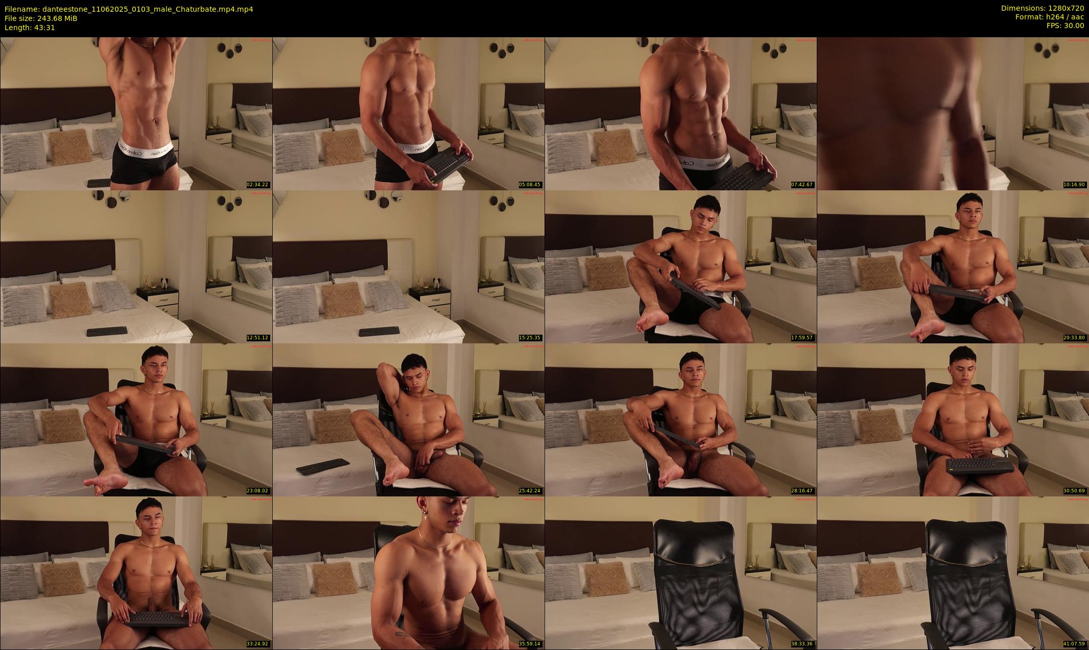 danteestone — 44 minute Chaturbate male cam show recording, 720p, Jun 11, 2025