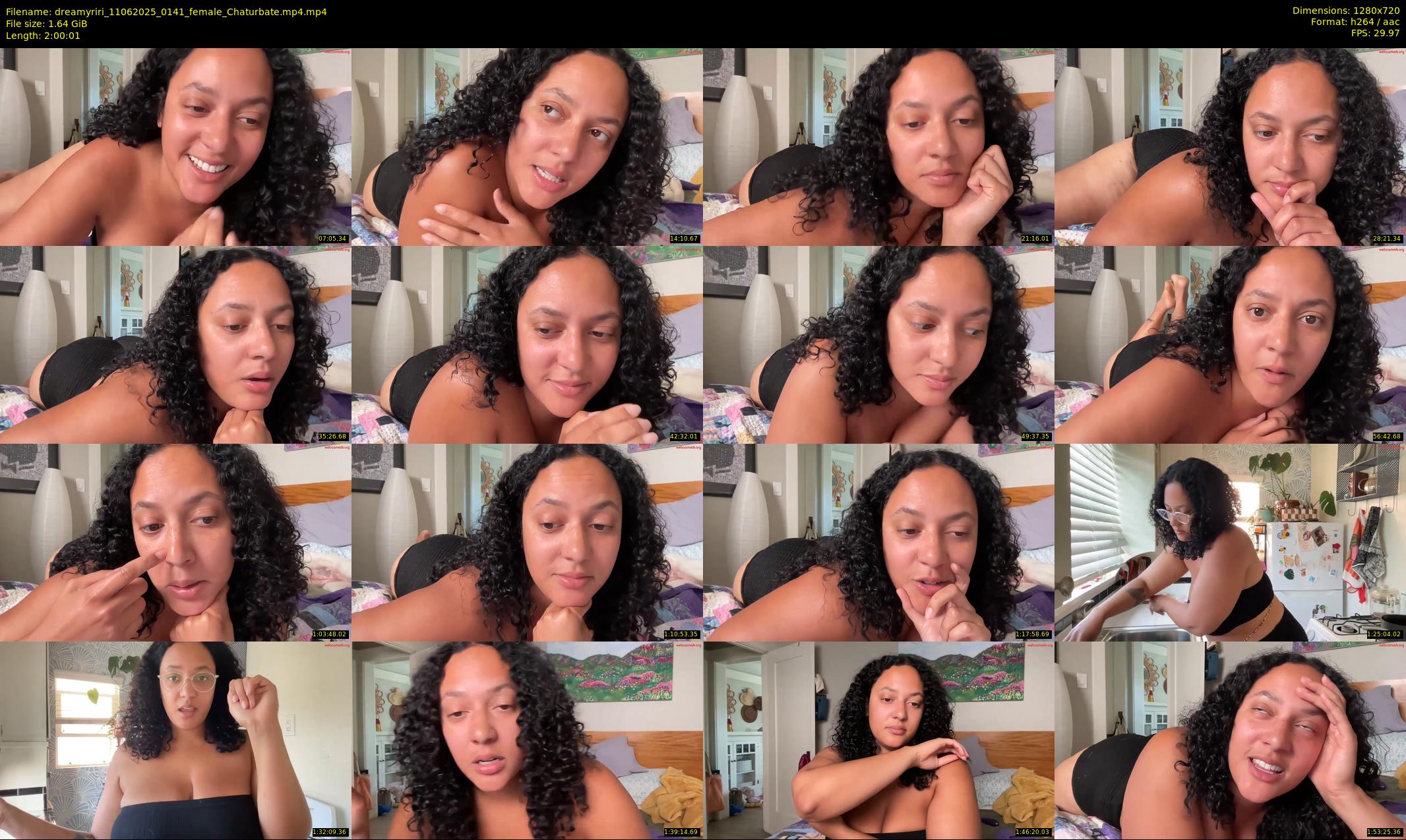 dreamyriri — 121 minute Chaturbate female cam show recording, 720p, Jun 11, 2025