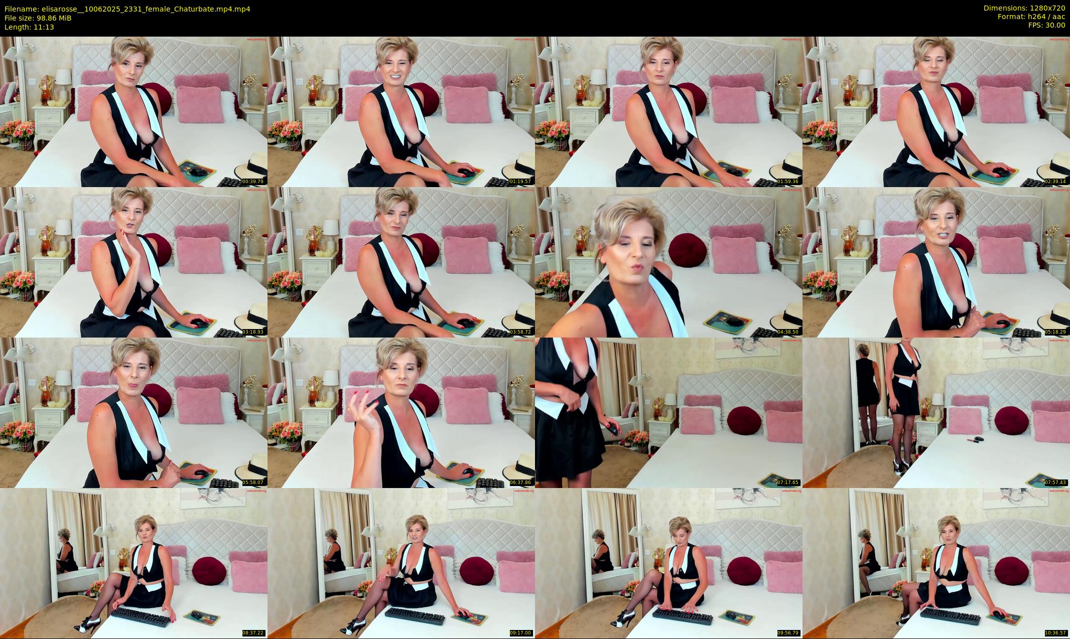elisarosse_ — 12 minute Chaturbate female cam show recording, 720p, Jun 10, 2025