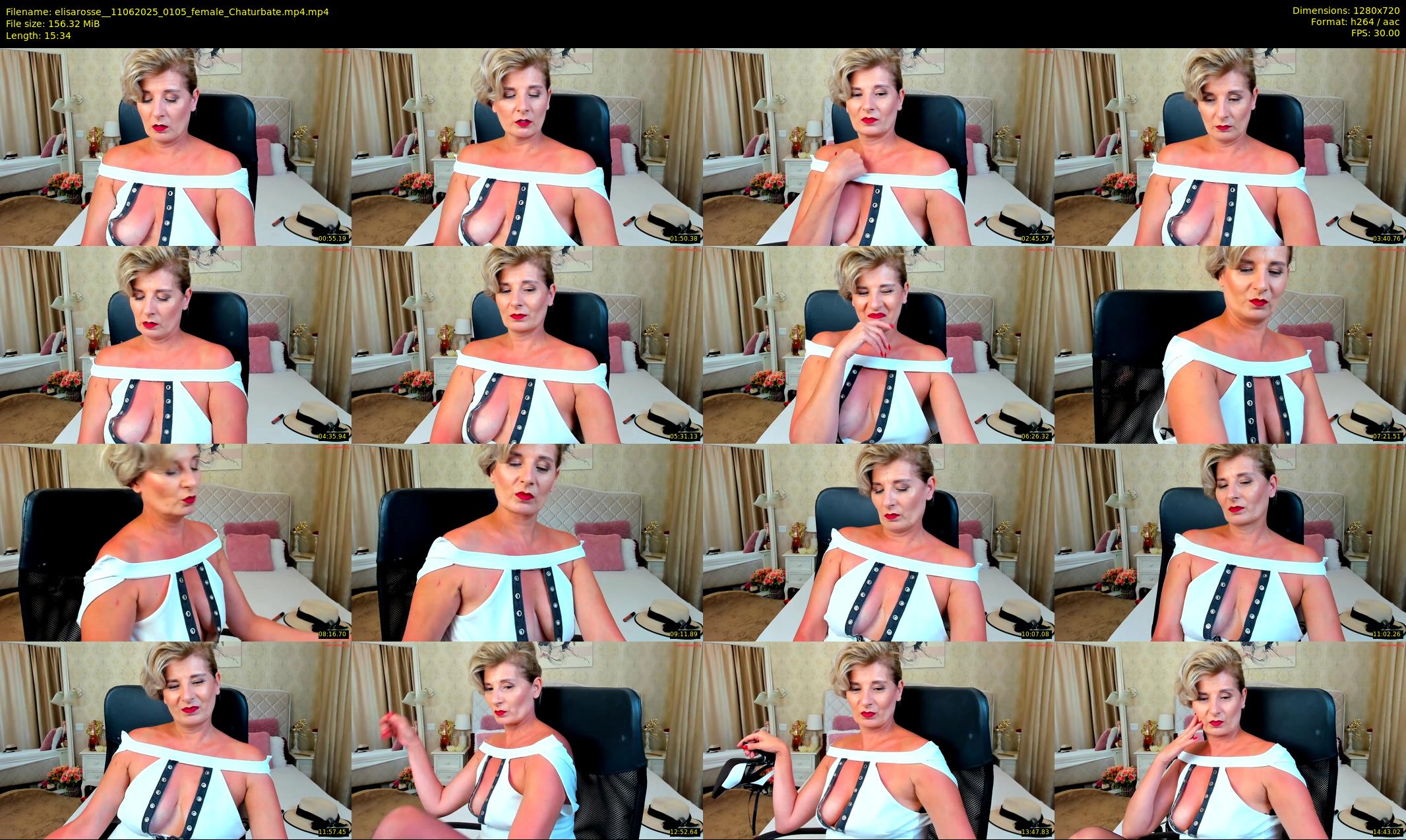 elisarosse_ — 16 minute Chaturbate female cam show recording, 720p, Jun 11, 2025