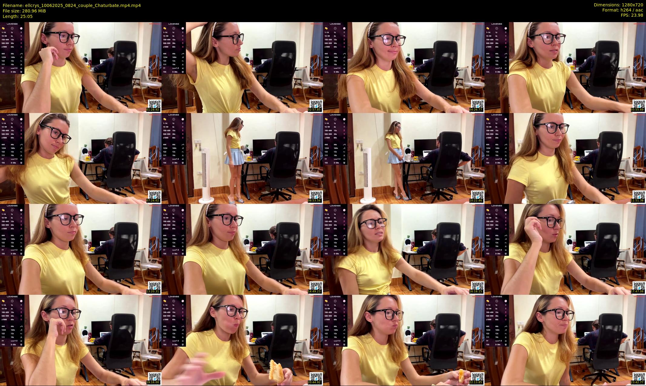 ellcrys — 26 minute Chaturbate couple cam show recording, 720p, Jun 10, 2025