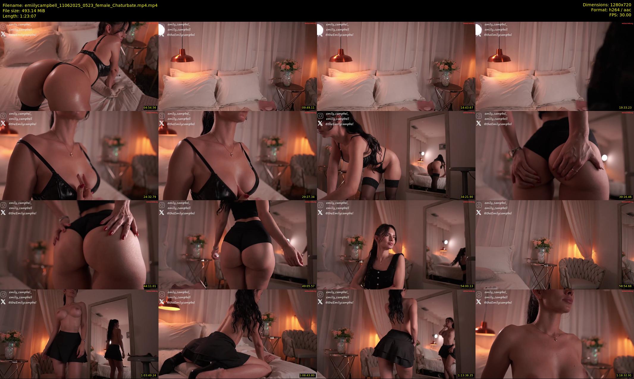 emiilycampbell — 84 minute Chaturbate female cam show recording, 720p, Jun 11, 2025